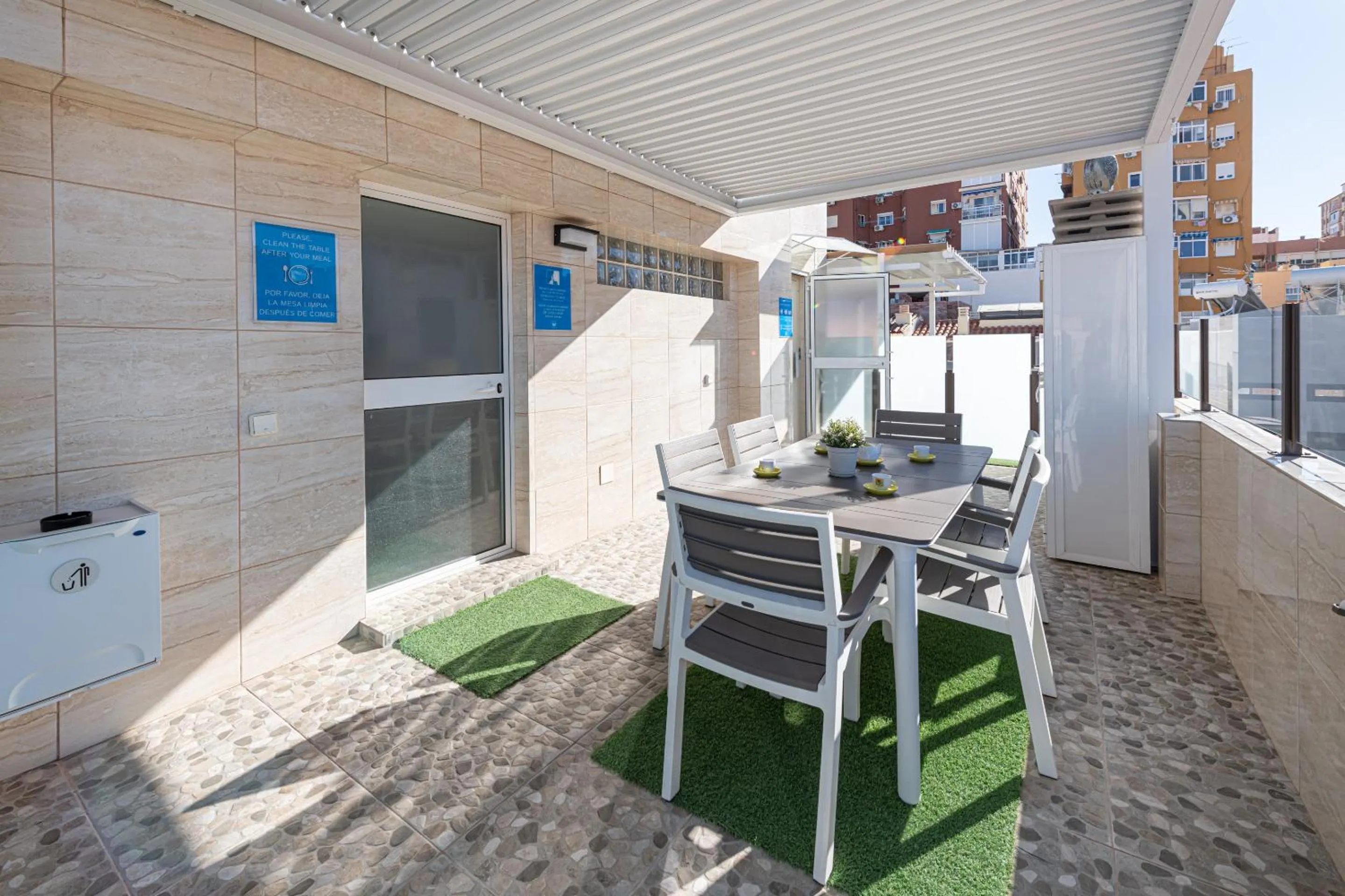 Balcony/Terrace in Luxury Home Poseidon