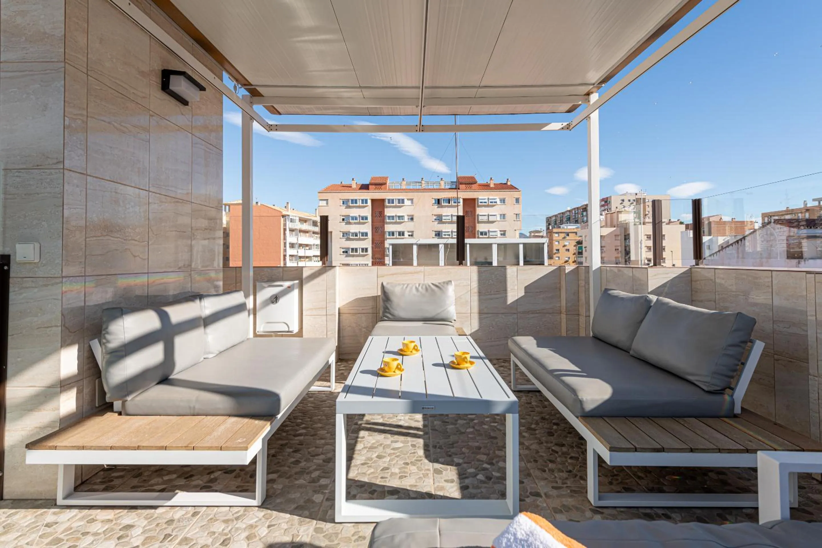 Balcony/Terrace in Luxury Home Poseidon