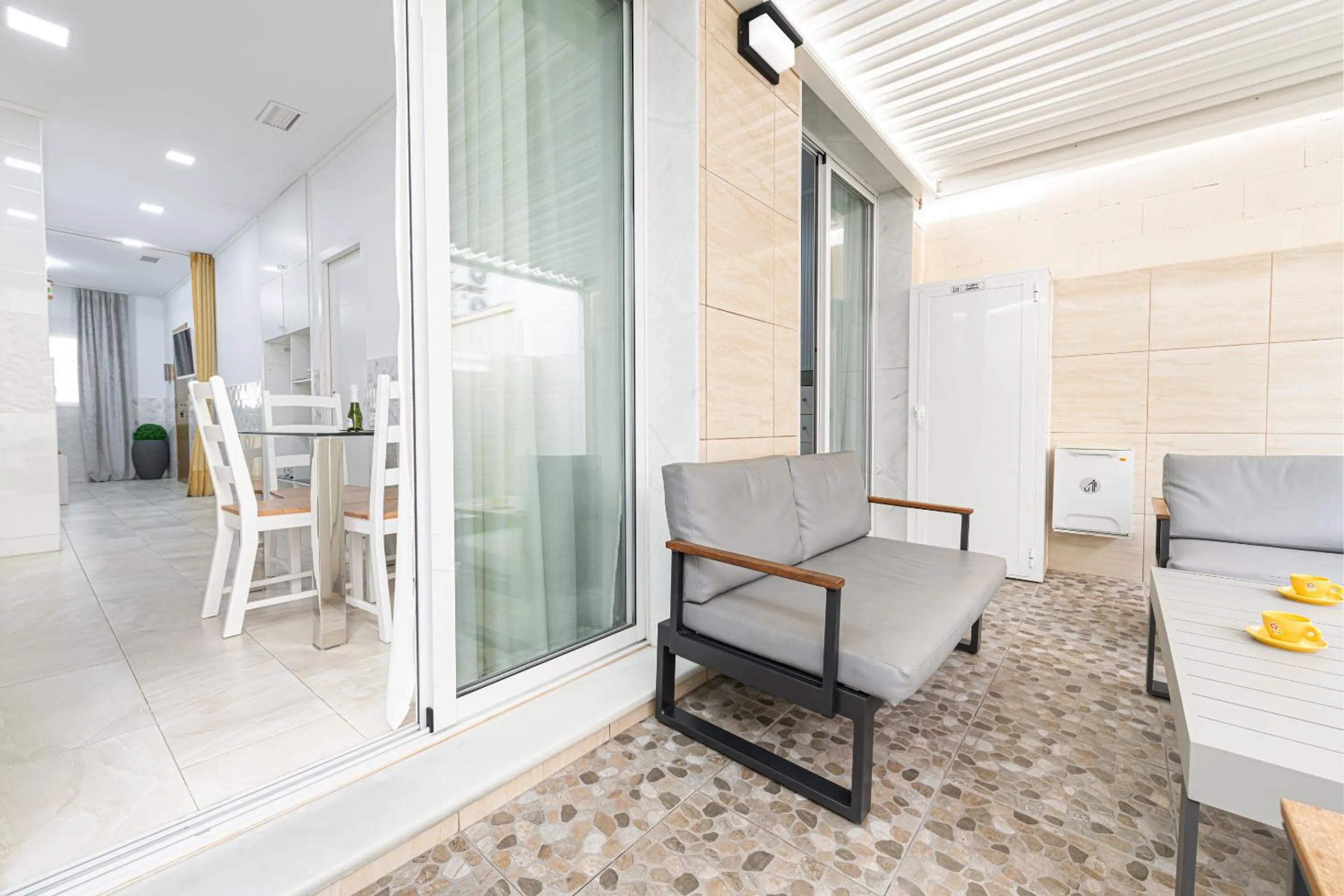 Balcony/Terrace in Luxury Home Poseidon