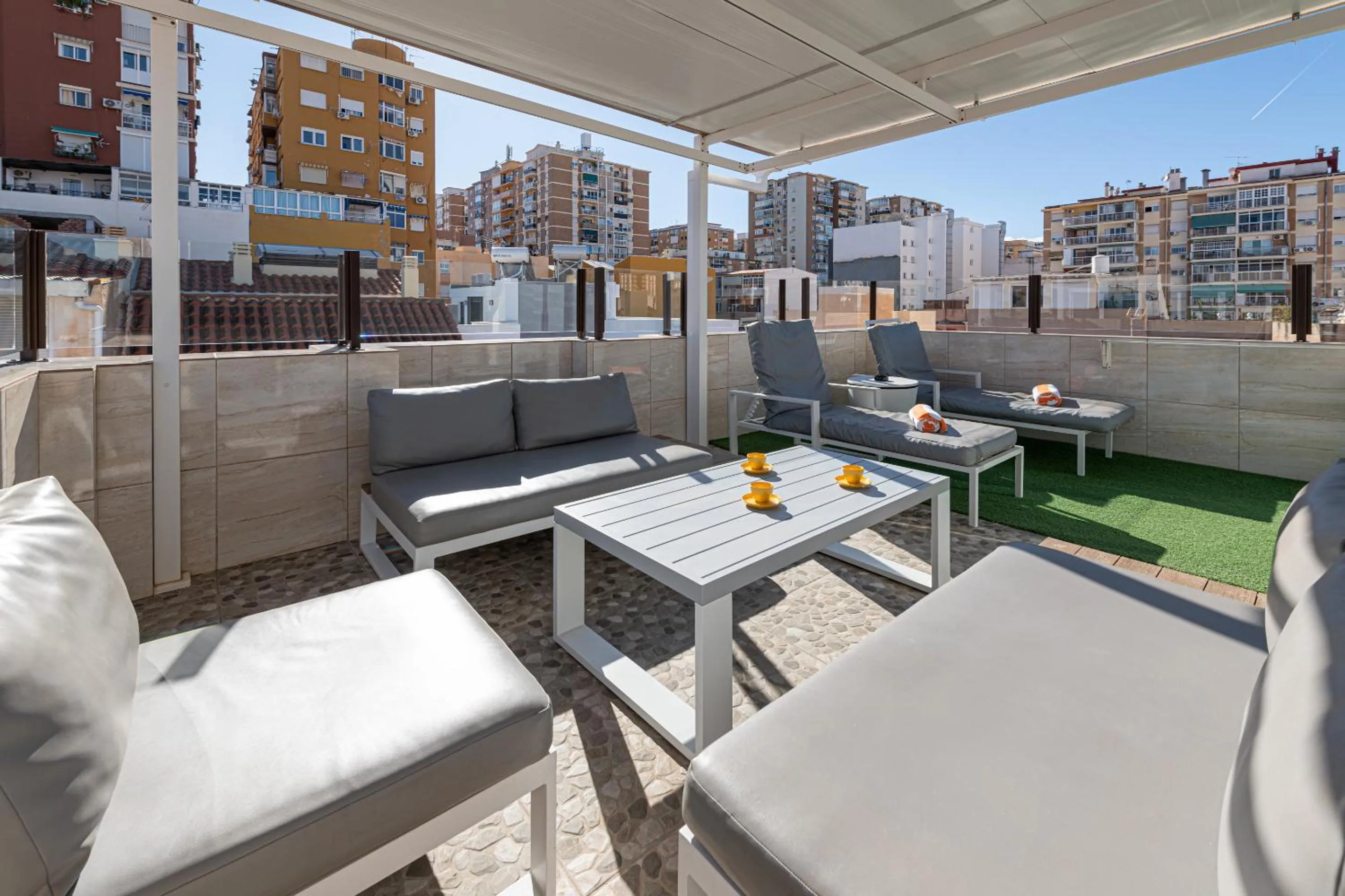 Balcony/Terrace in Luxury Home Poseidon