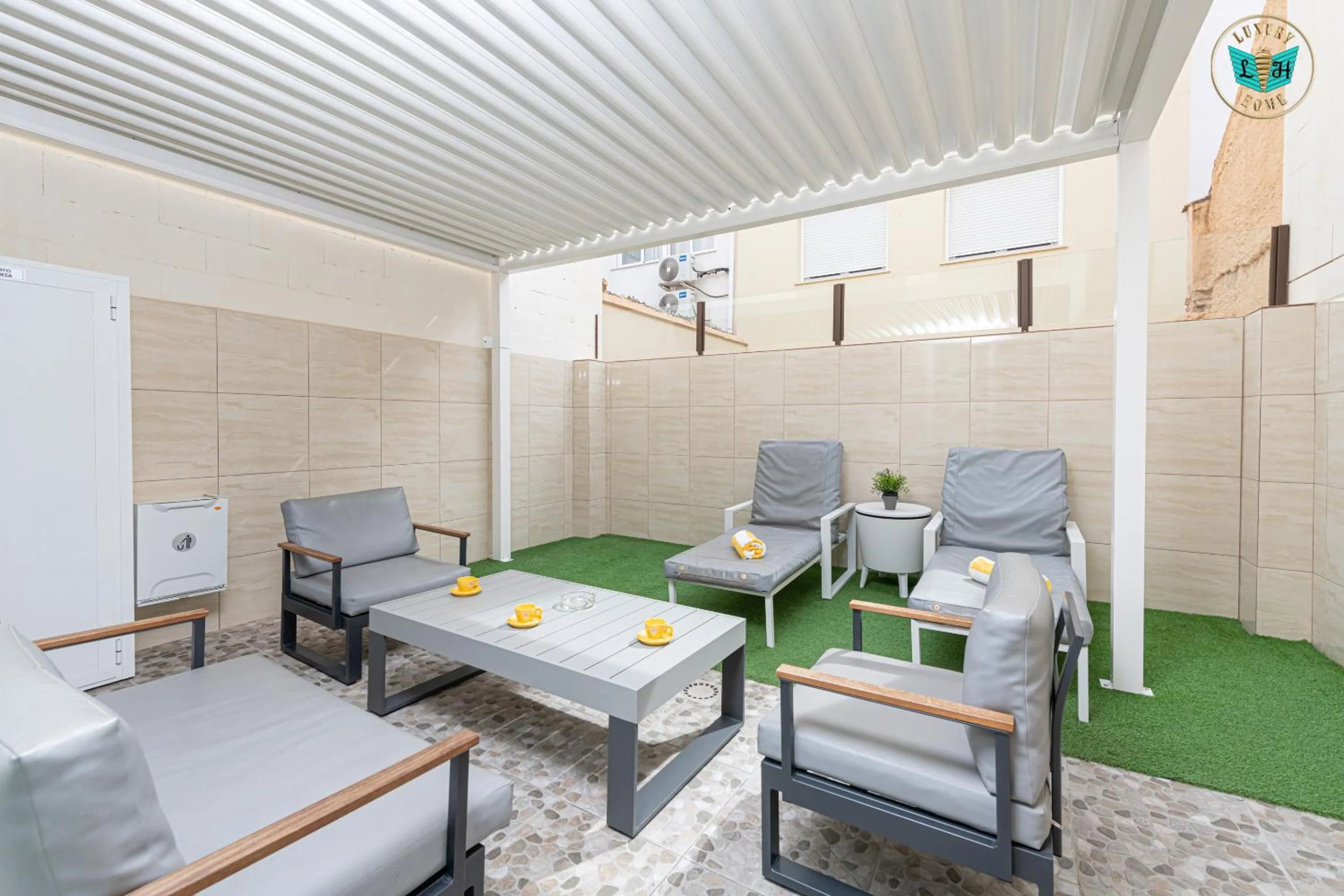 Balcony/Terrace in Luxury Home Poseidon