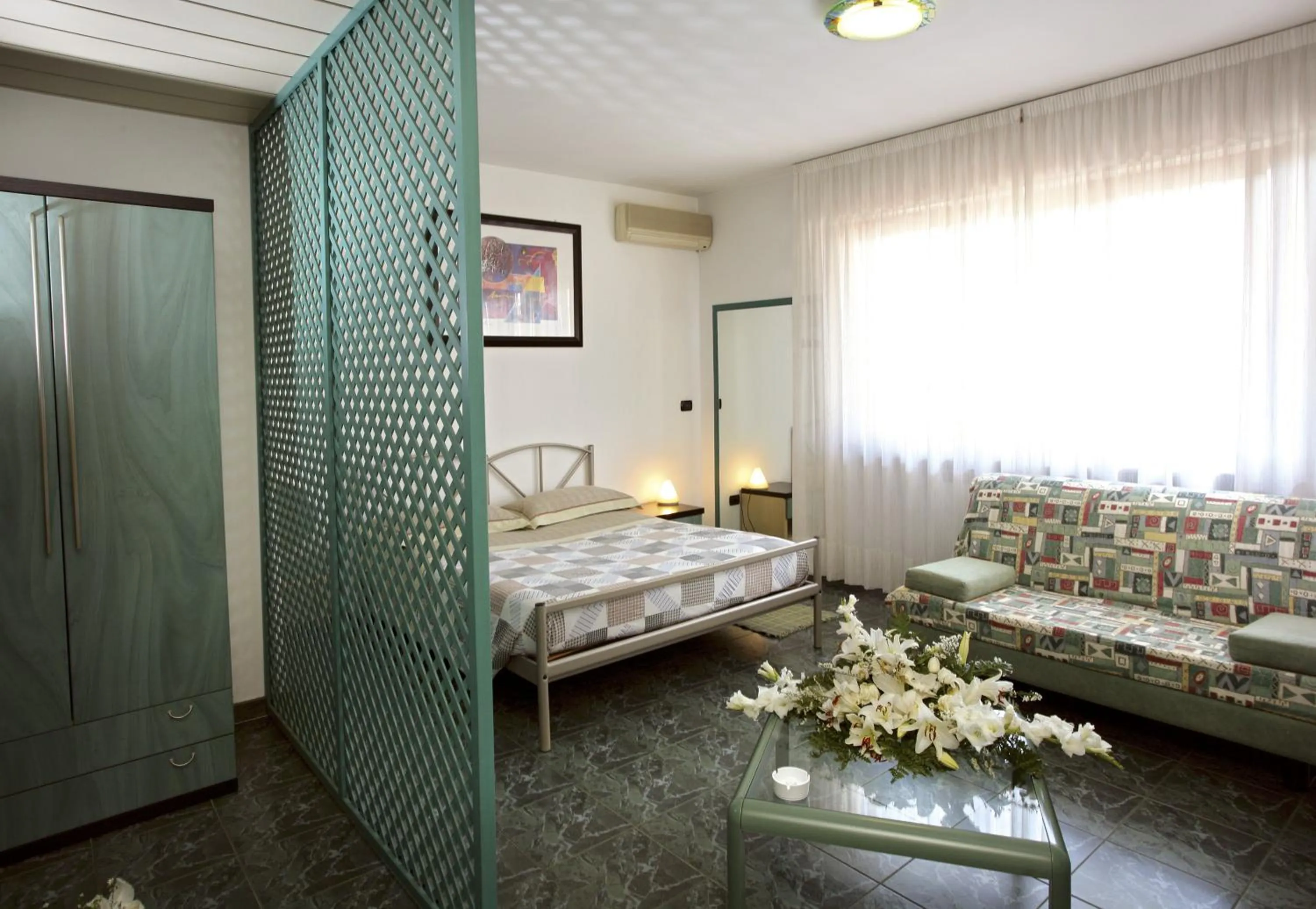 Photo of the whole room, Bed in Hotel Residenza Delle Alpi