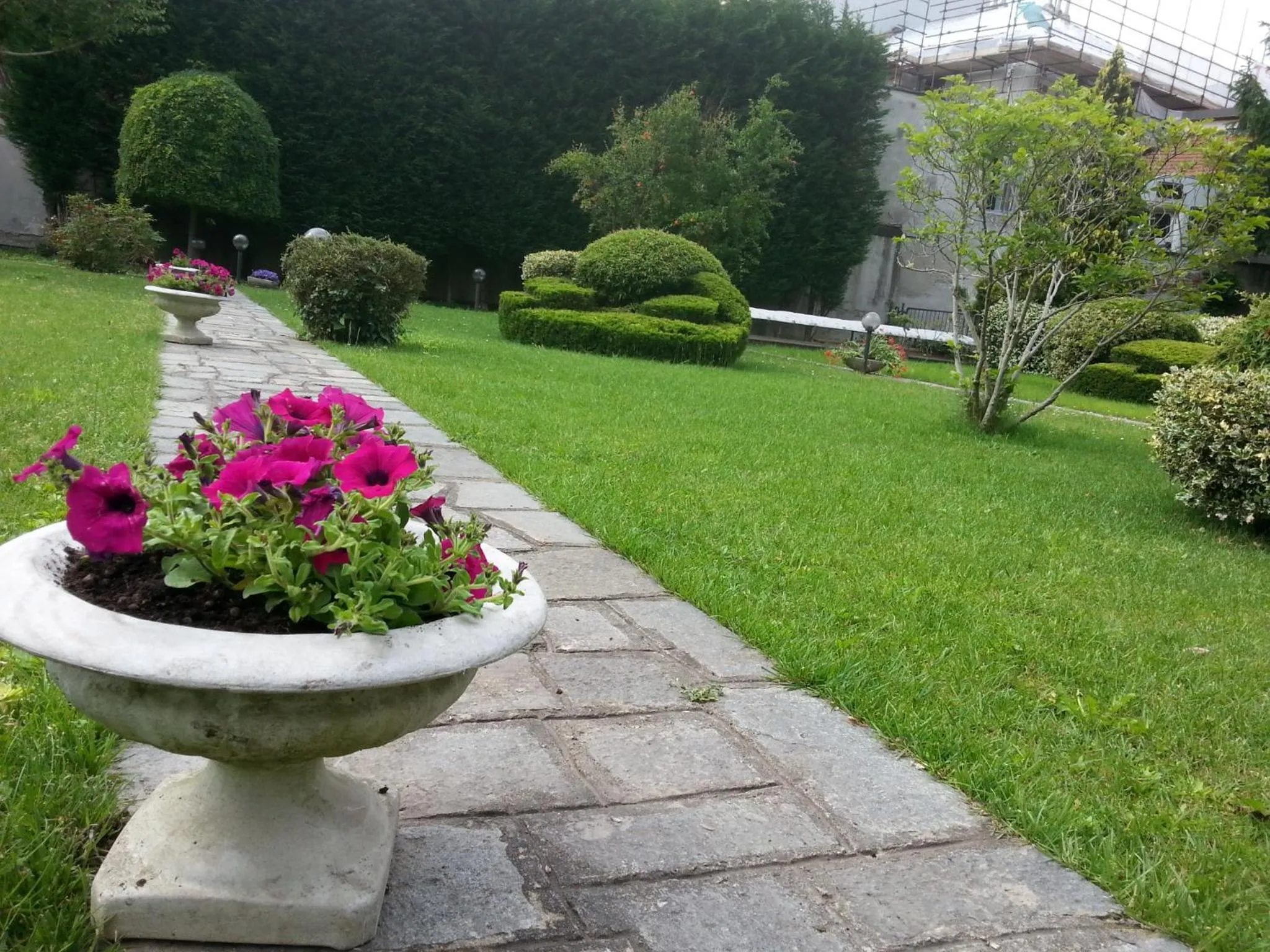 Garden in Hotel Residenza Delle Alpi