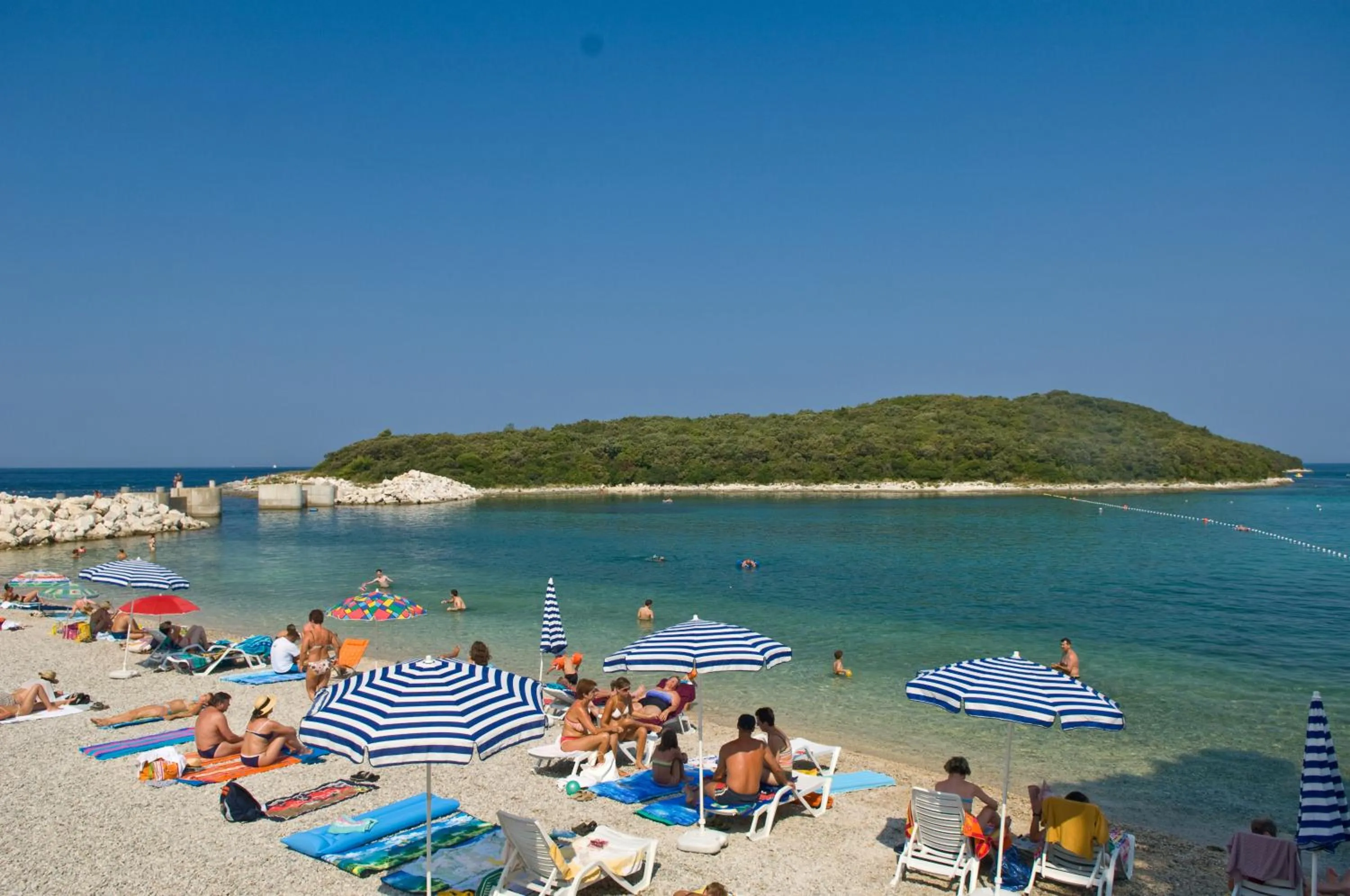 Beach in Camping Resort Tina Vrsar