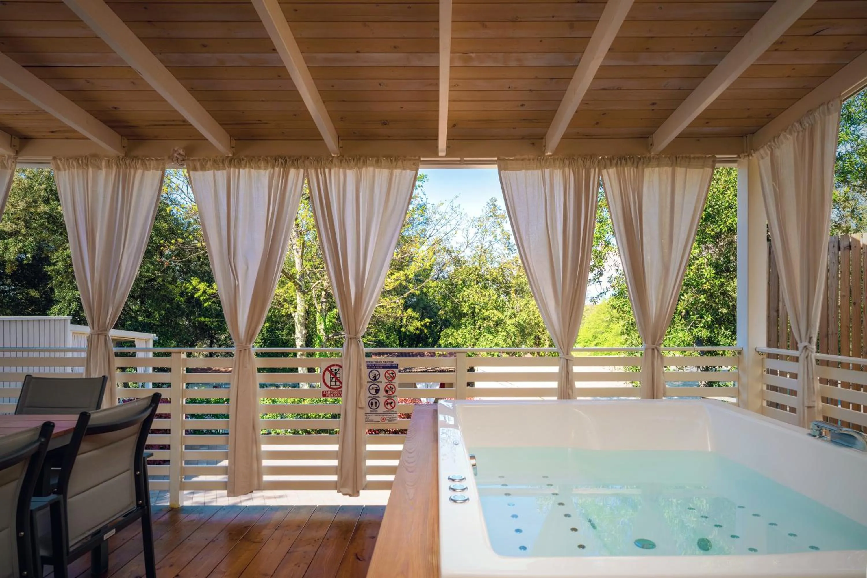 Hot Tub in Camping Resort Tina Vrsar