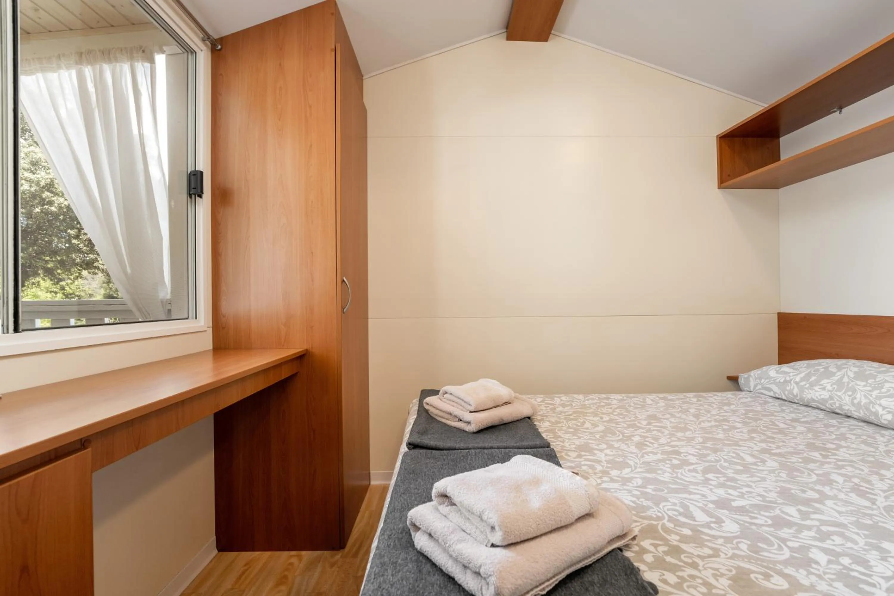 Bedroom, Bed in Camping Resort Tina Vrsar