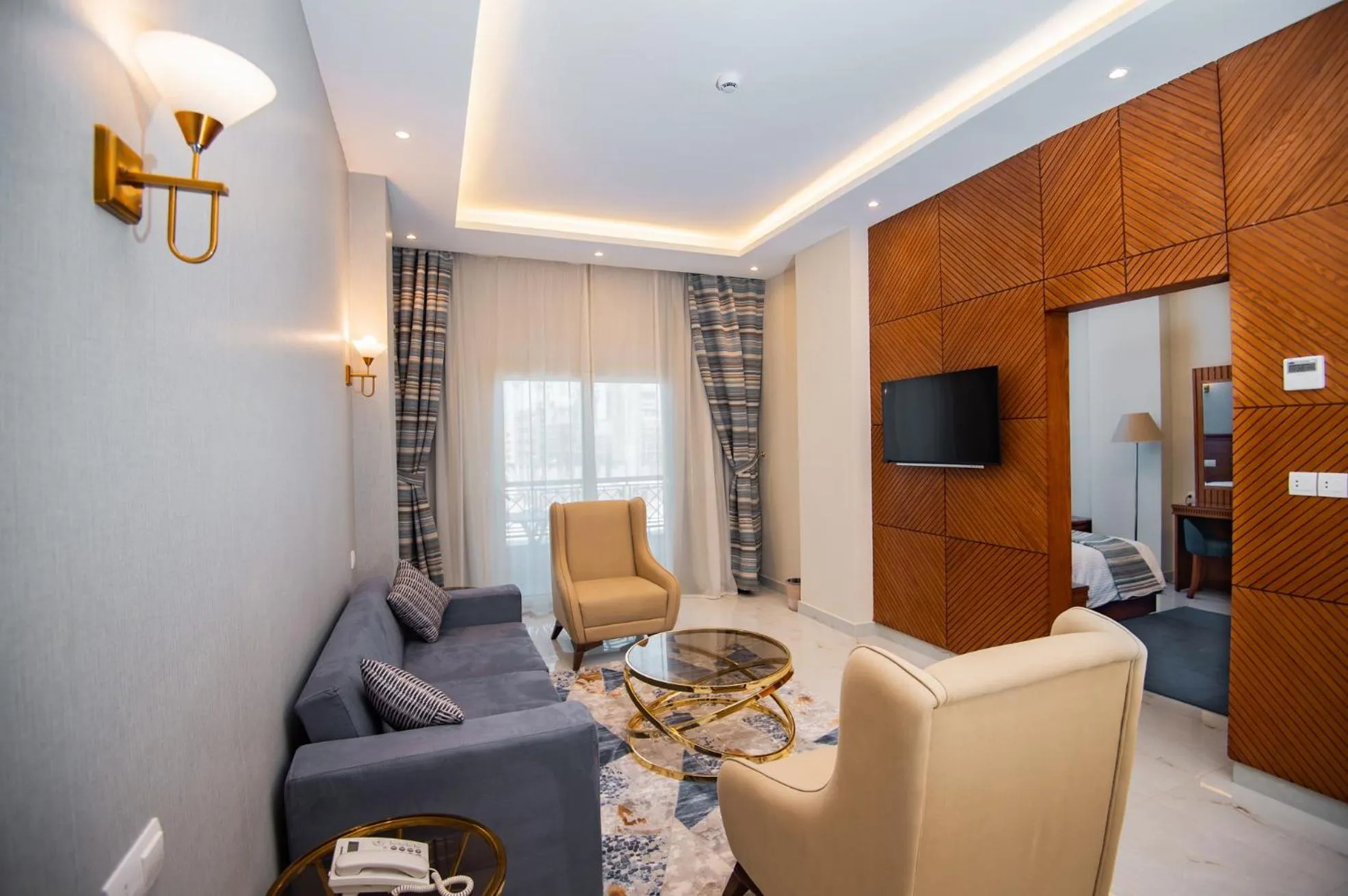 Living room in Lamar Azur Hotel