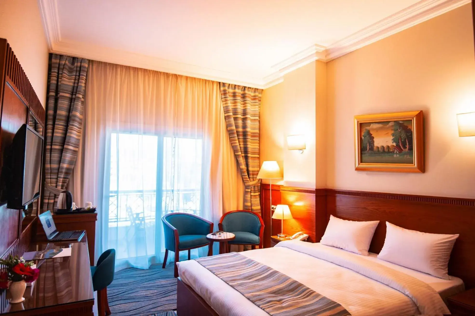 Deluxe Double Room with Balcony - single occupancy in Lamar Azur Hotel Deluxe Double Room with Balcony - single occupancy in Lamar Azur Hotel