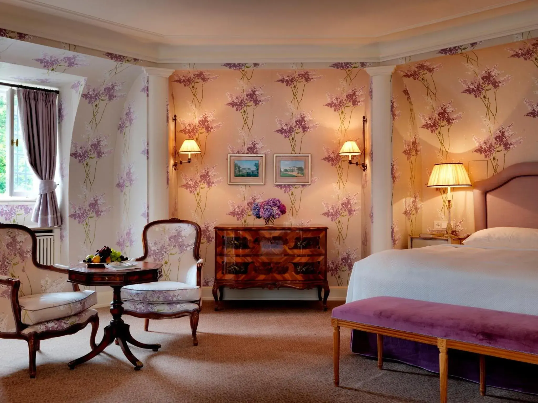 Castle Grand Park View Room in Schlosshotel Kronberg - Hotel Frankfurt Castle Grand Park View Room in Schlosshotel Kronberg - Hotel Frankfurt