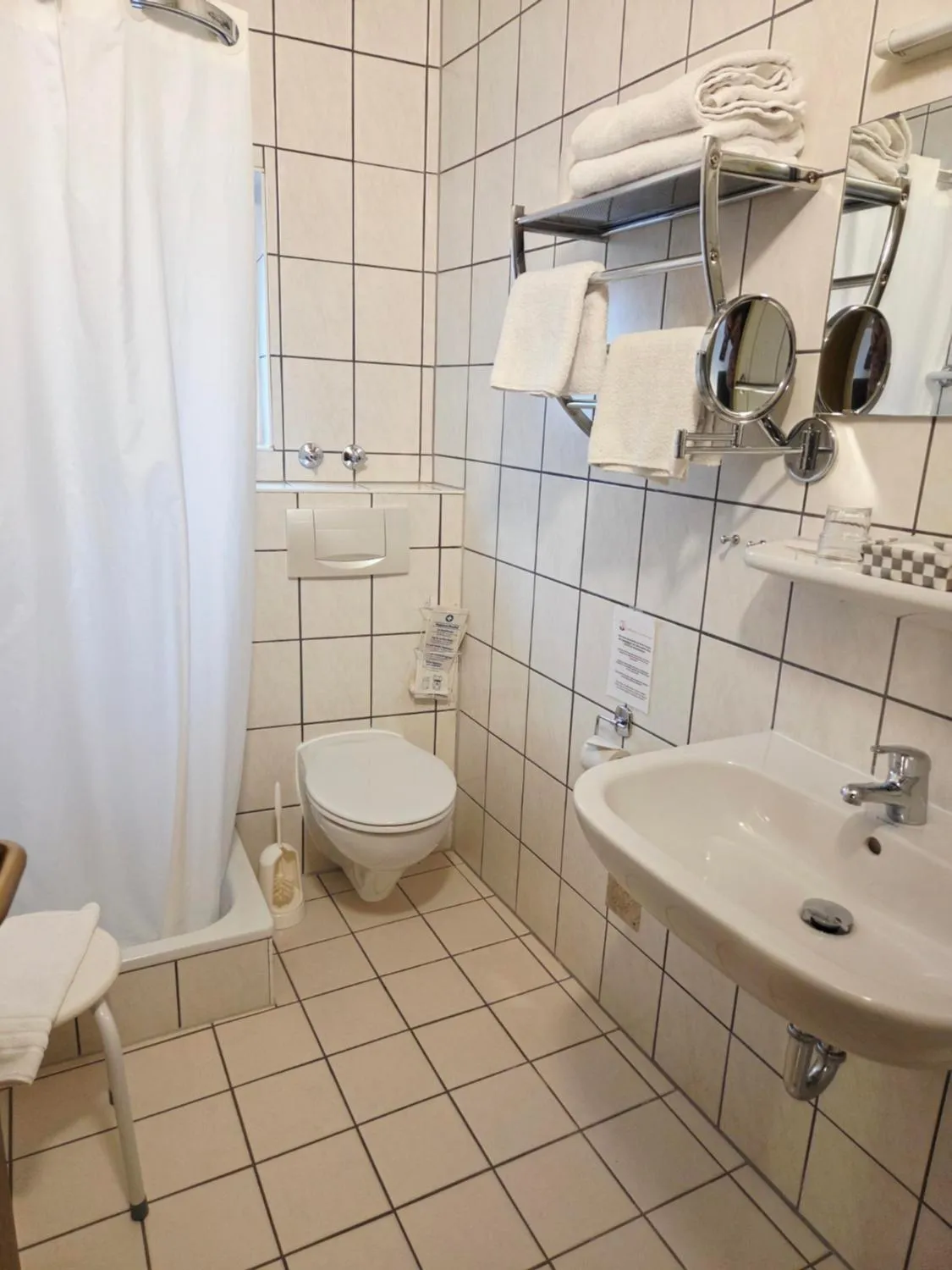 Shower in Hotel Restaurant Ruppert