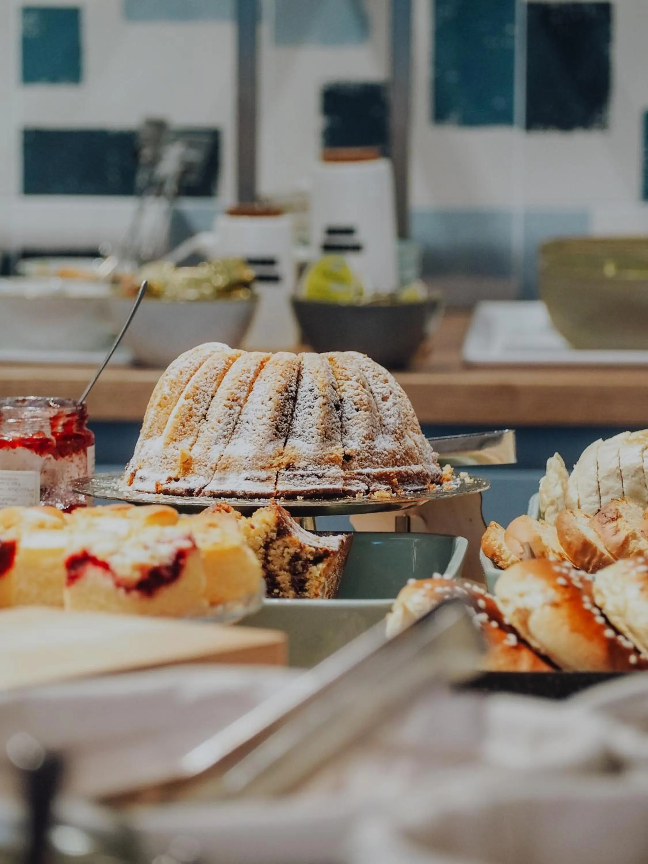 Buffet breakfast in Levy's Rooms & Breakfast