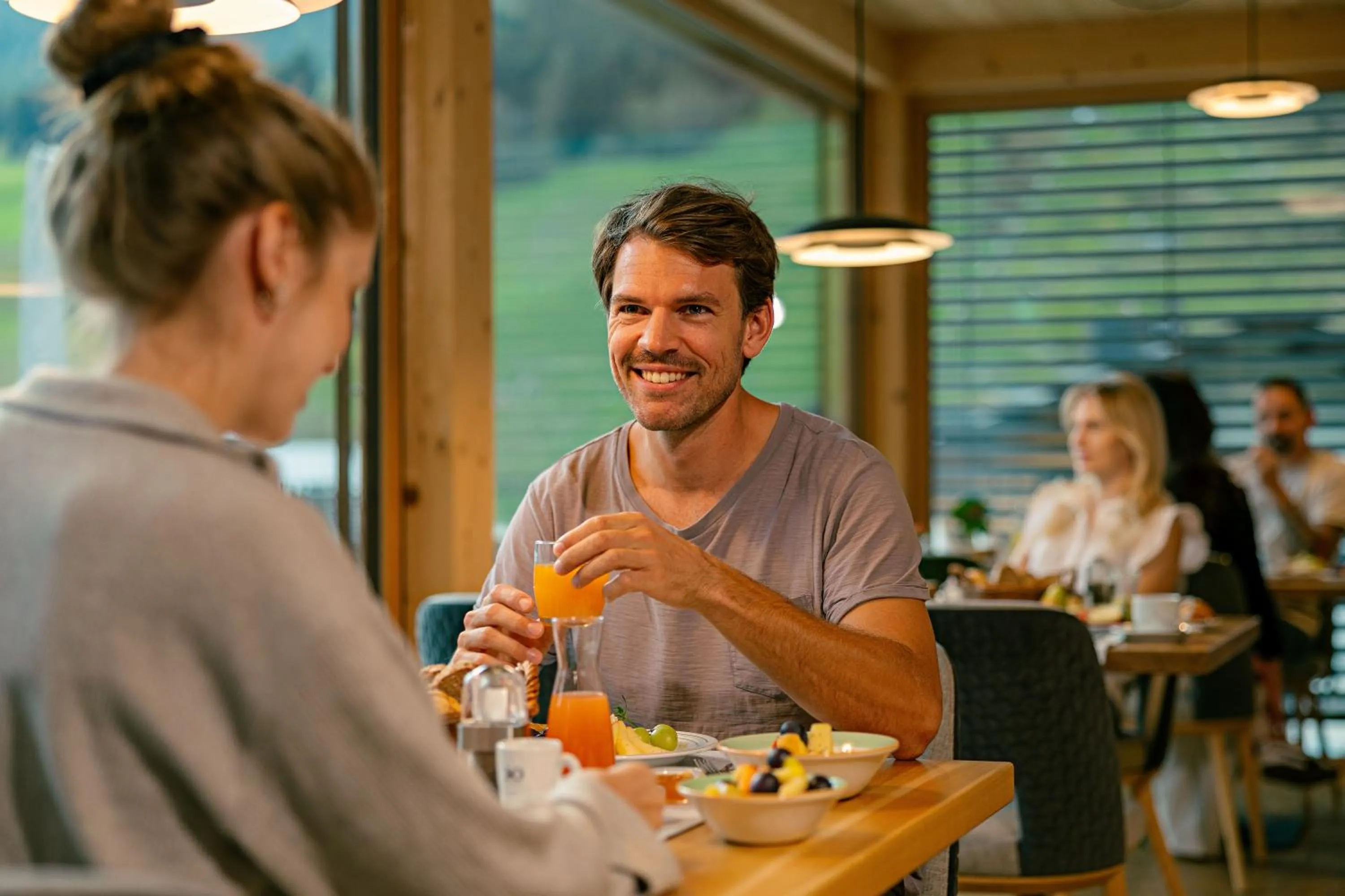 Restaurant/places to eat in Evident Hotel Prägant 4-Superior