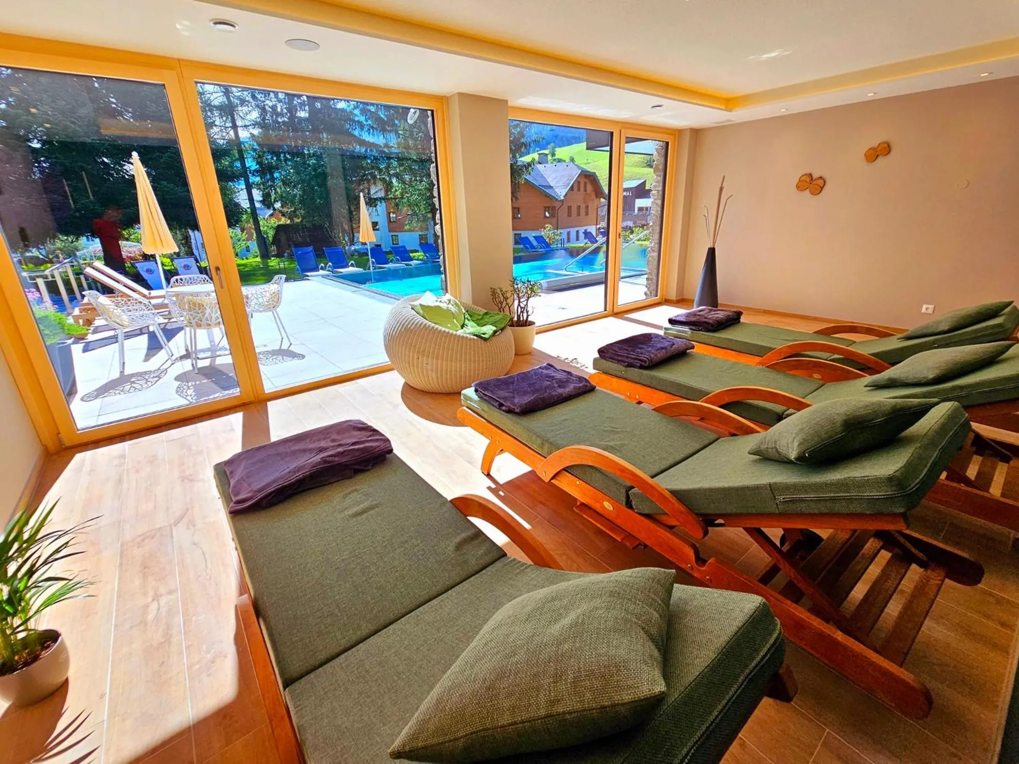 Spa and wellness centre/facilities in Evident Hotel Prägant 4-Superior