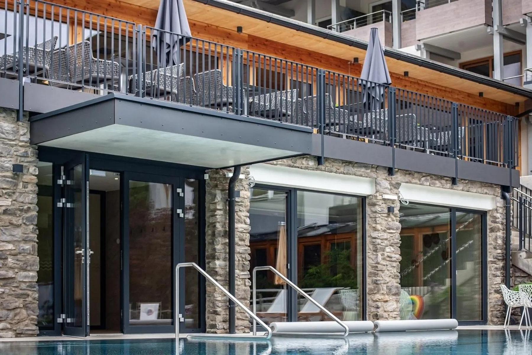 View (from property/room) in Evident Hotel Prägant 4-Superior