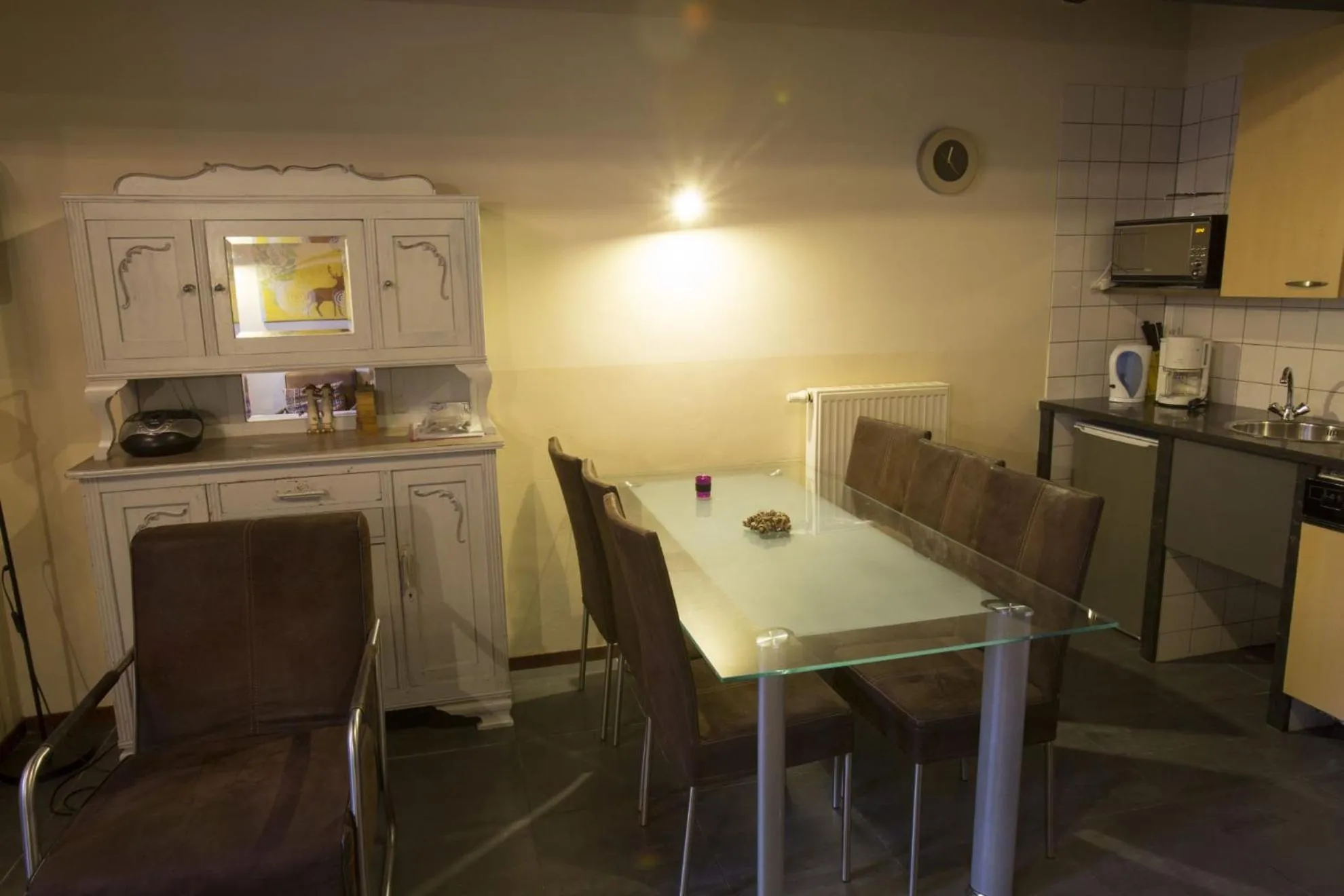 Kitchen or kitchenette in Apartments Cour d'Aix