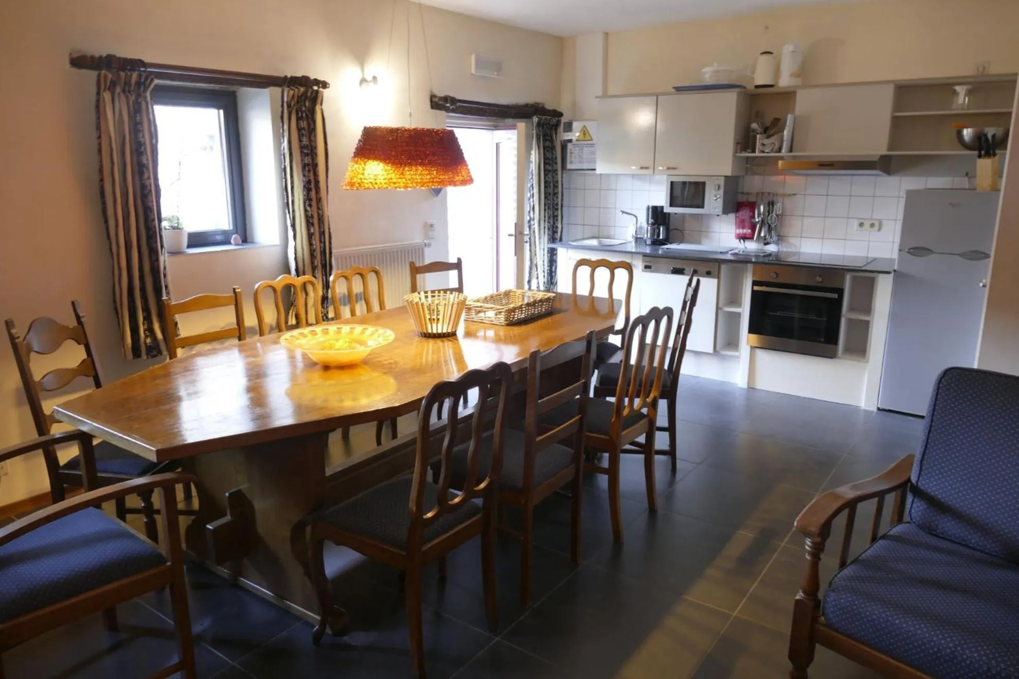 Dining area in Apartments Cour d'Aix