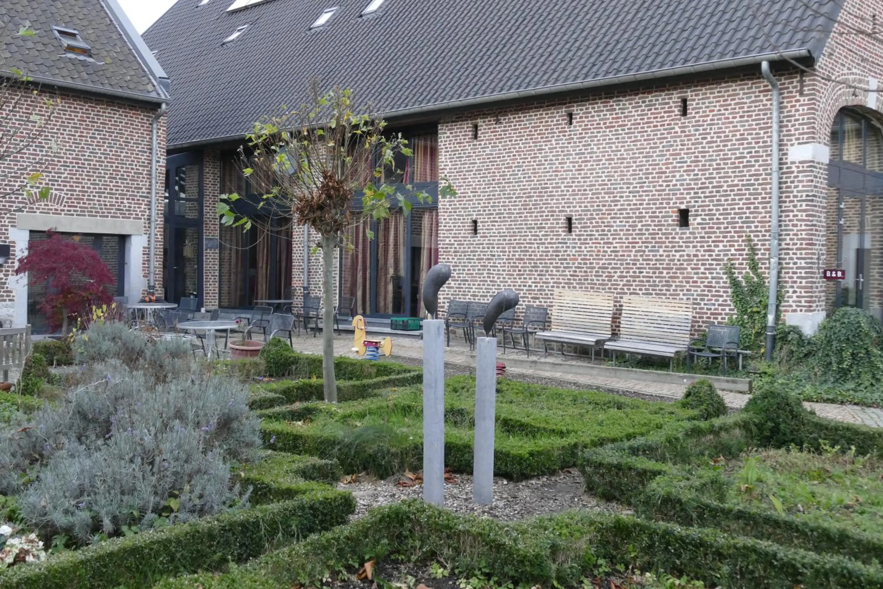 Patio in Apartments Cour d'Aix