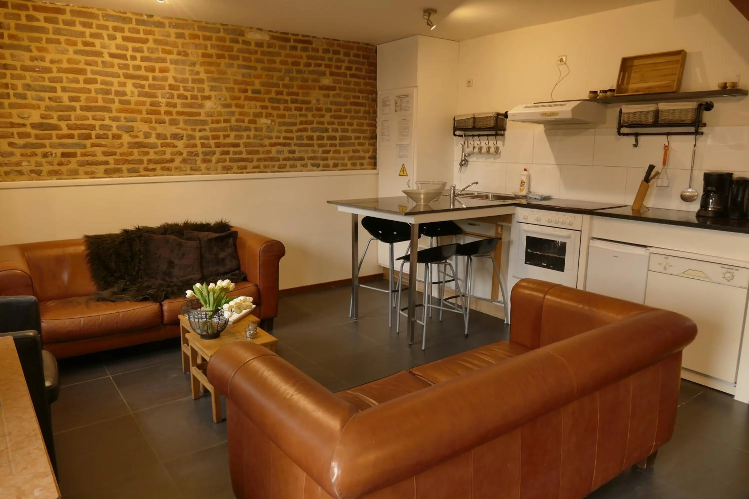 Living room in Apartments Cour d'Aix
