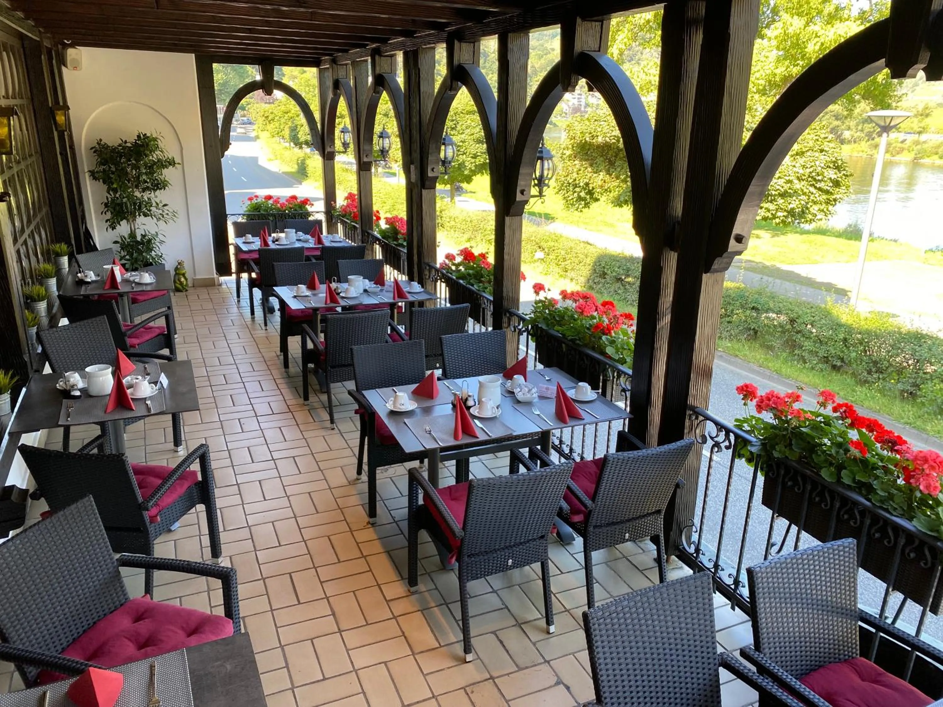 Balcony/Terrace in Hotel Altes Winzerhaus