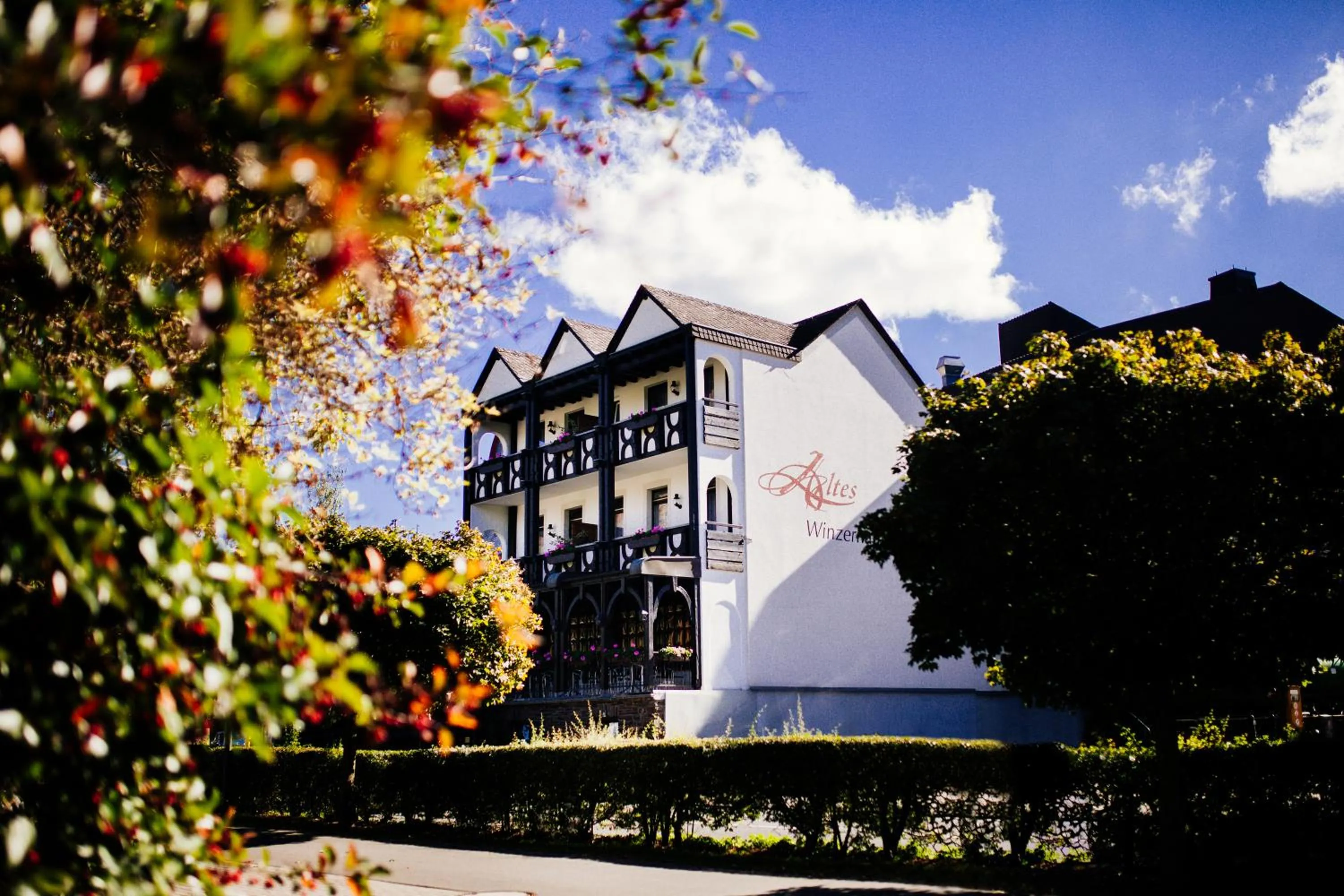 Property building in Hotel Altes Winzerhaus