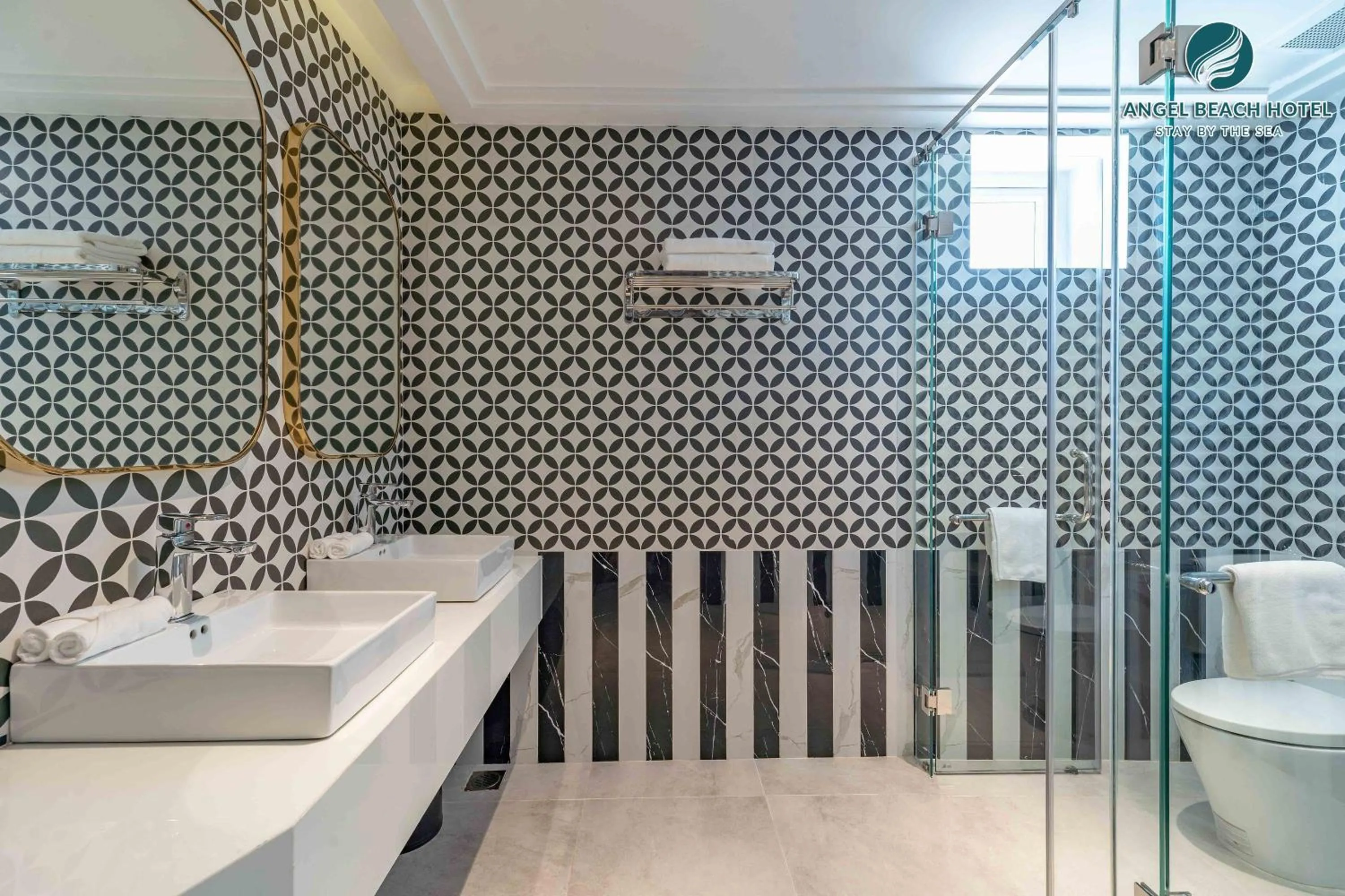 Bathroom in Angel Beach Hotel Danang