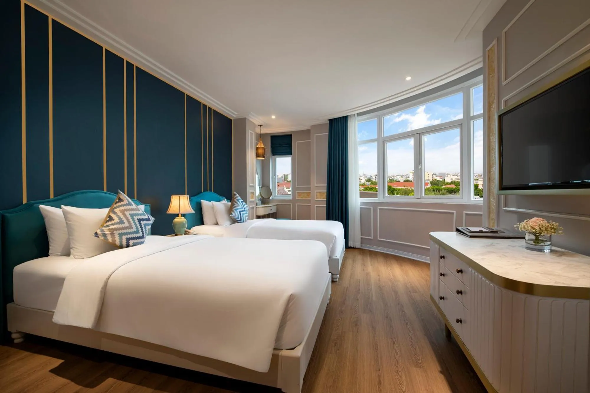 Photo of the whole room, Bed in Angel Hotels Beach Danang