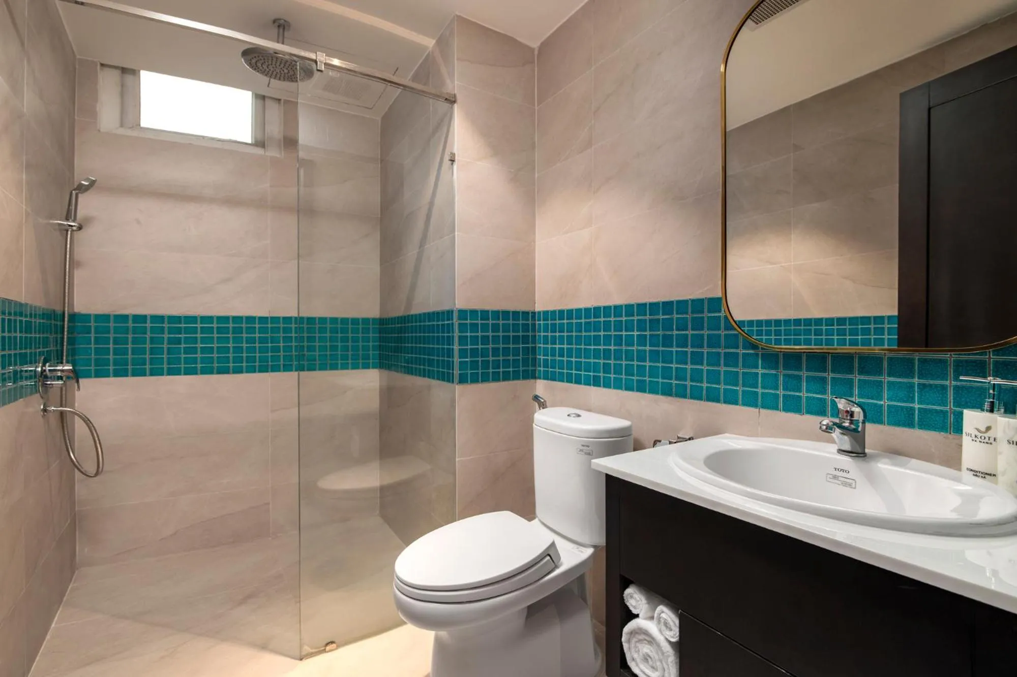 Bathroom in Angel Hotels Beach Danang