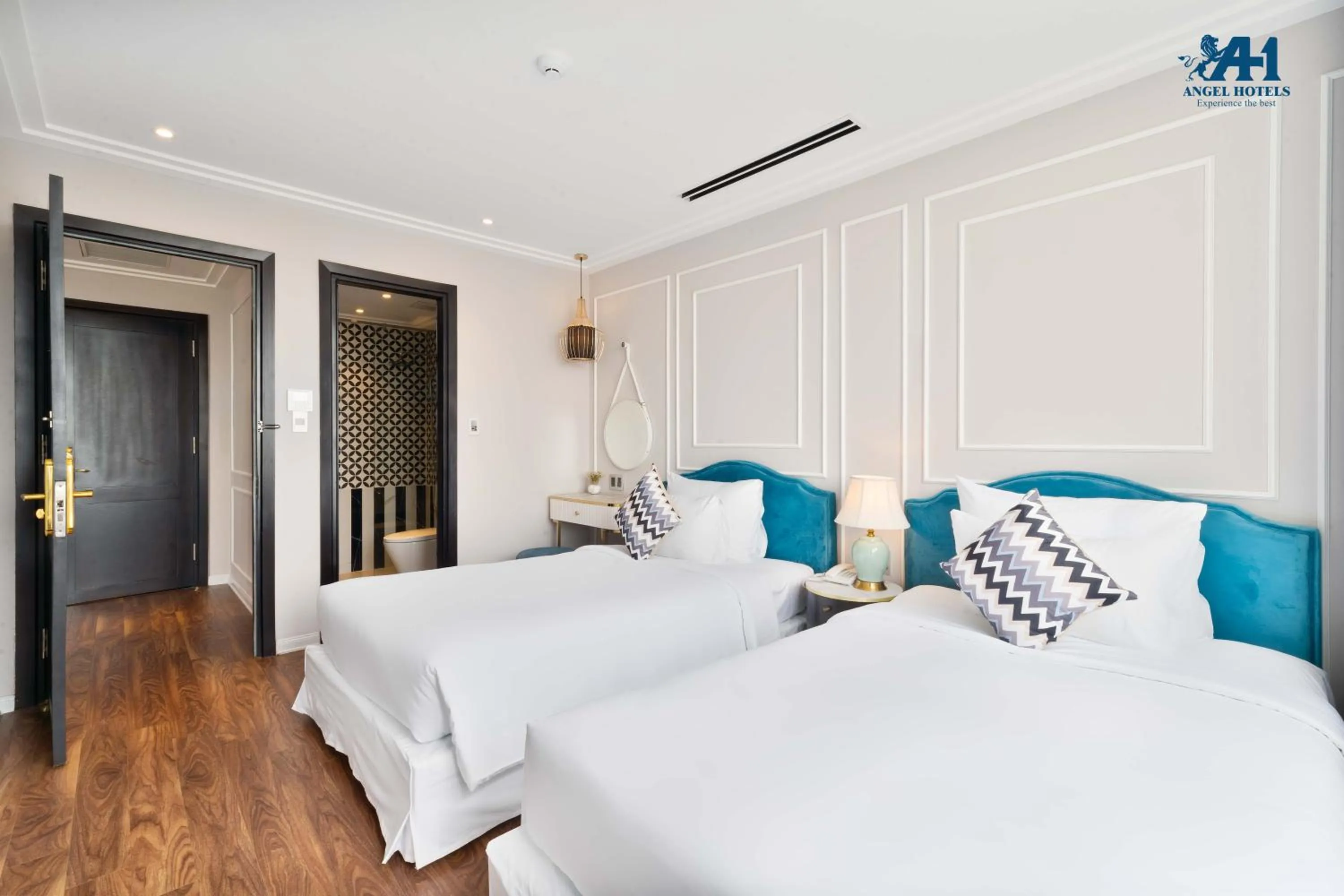 Photo of the whole room, Bed in Angel Hotels Beach Danang