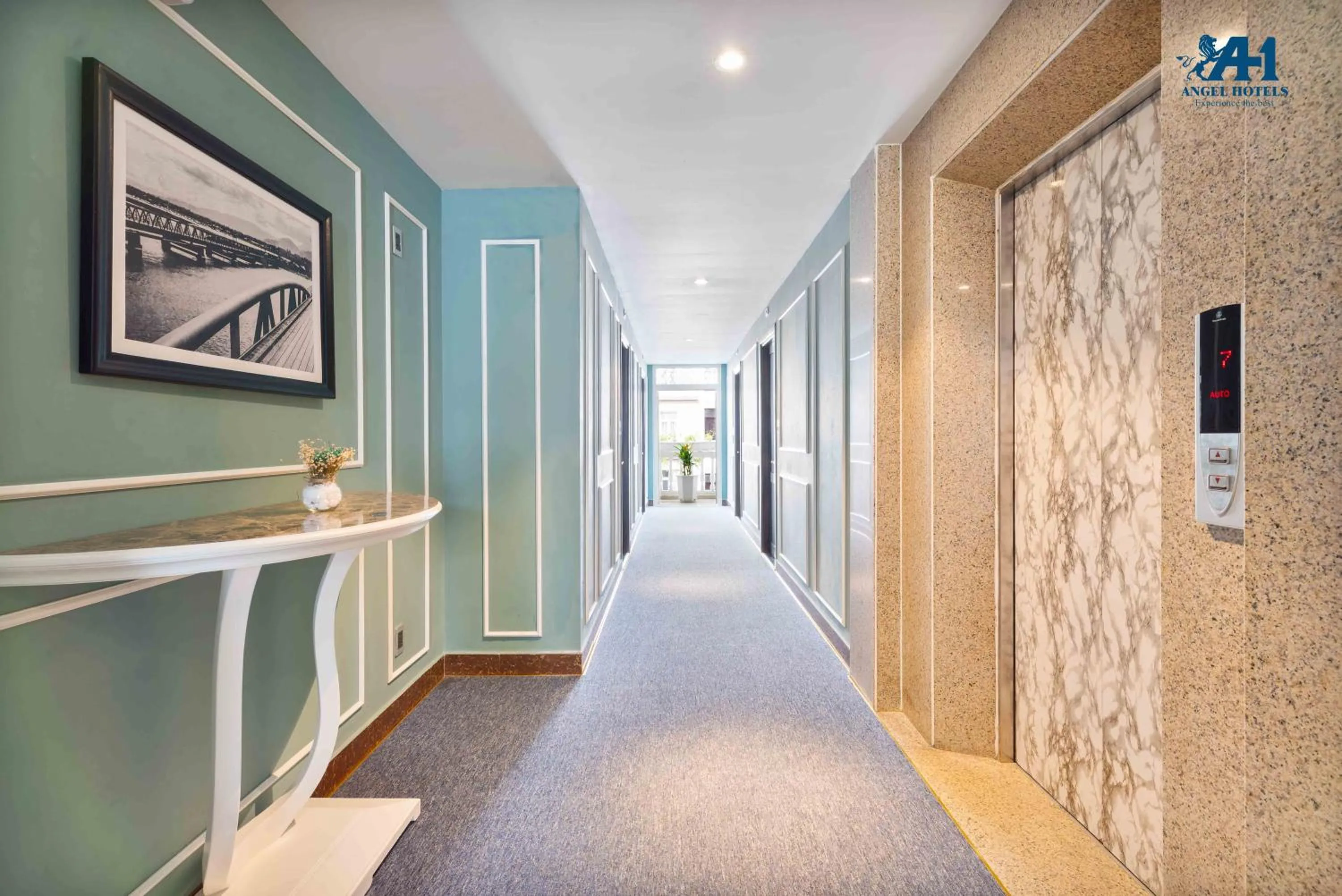 Property building in Angel Hotels Beach Danang