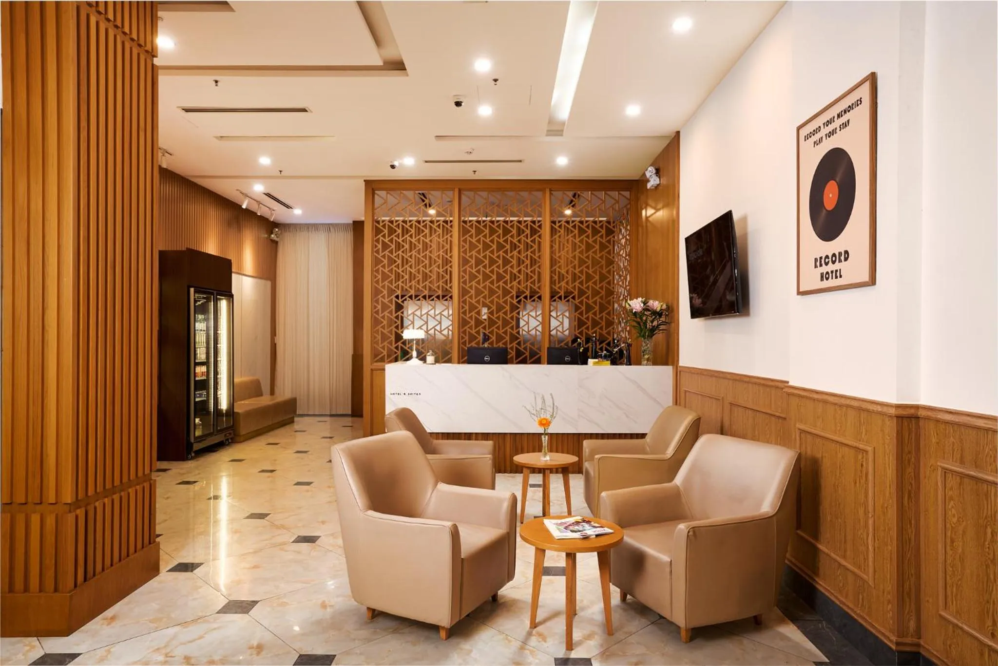 Lobby or reception in Record Hotel