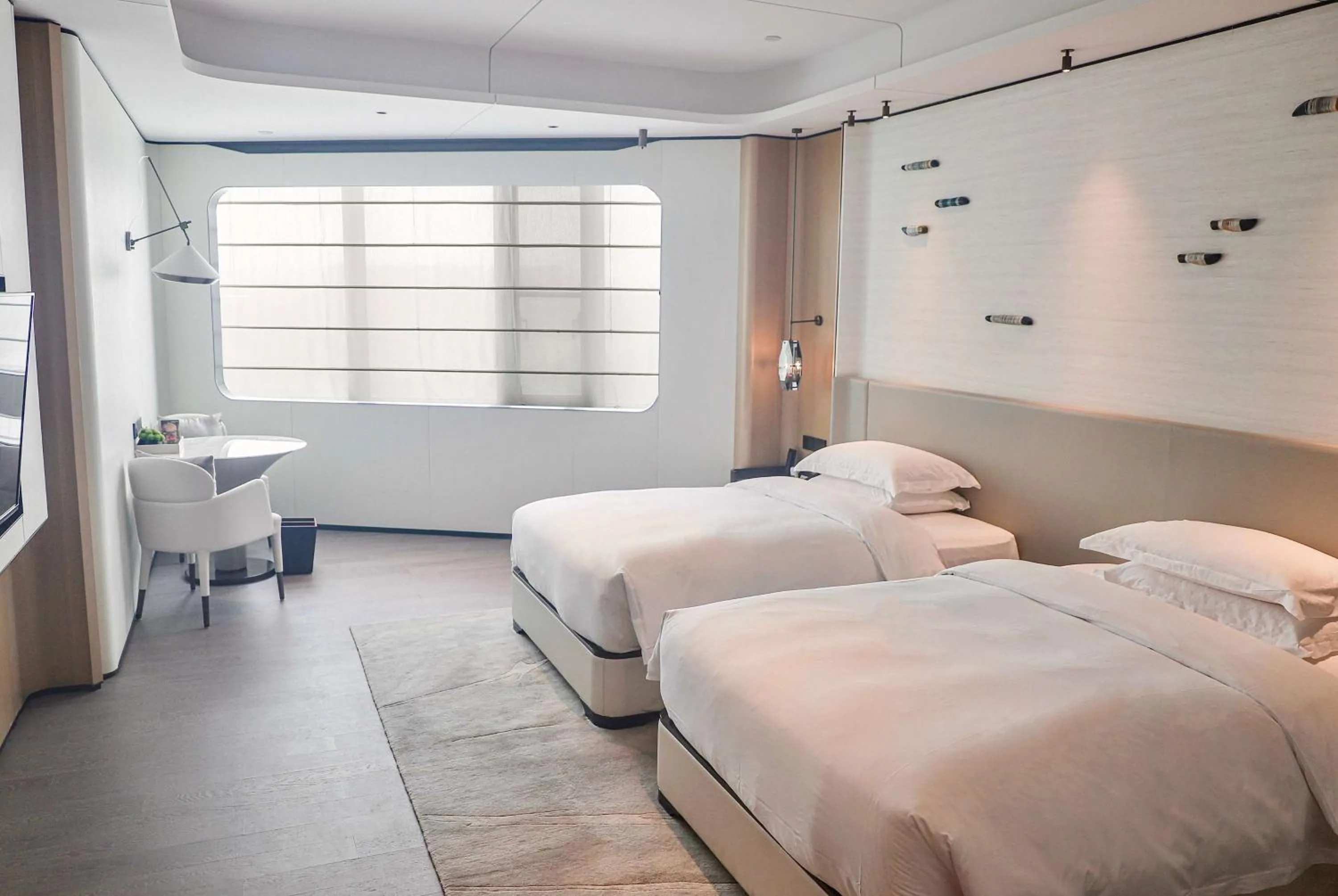 Photo of the whole room, Bed in Wyndham Garden Nanjing Airport