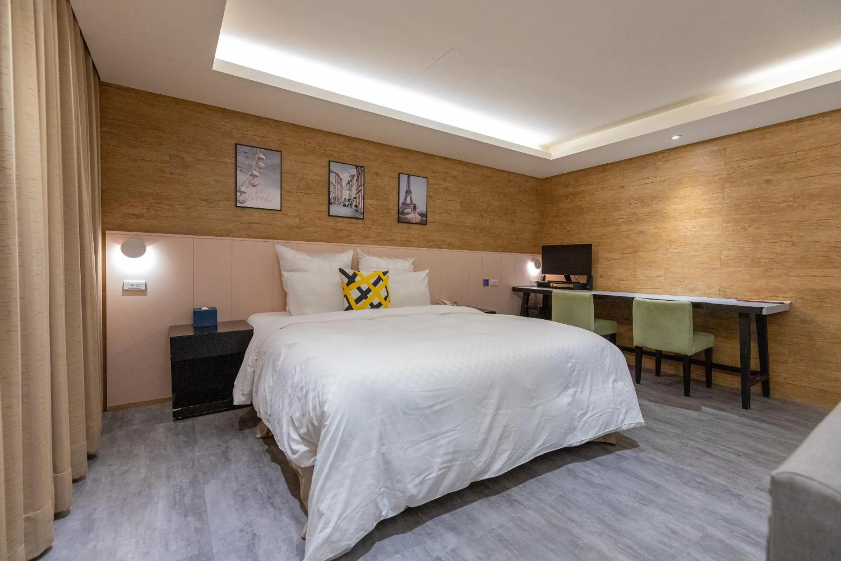 Bed in 里萊行旅 - Lilai Motel