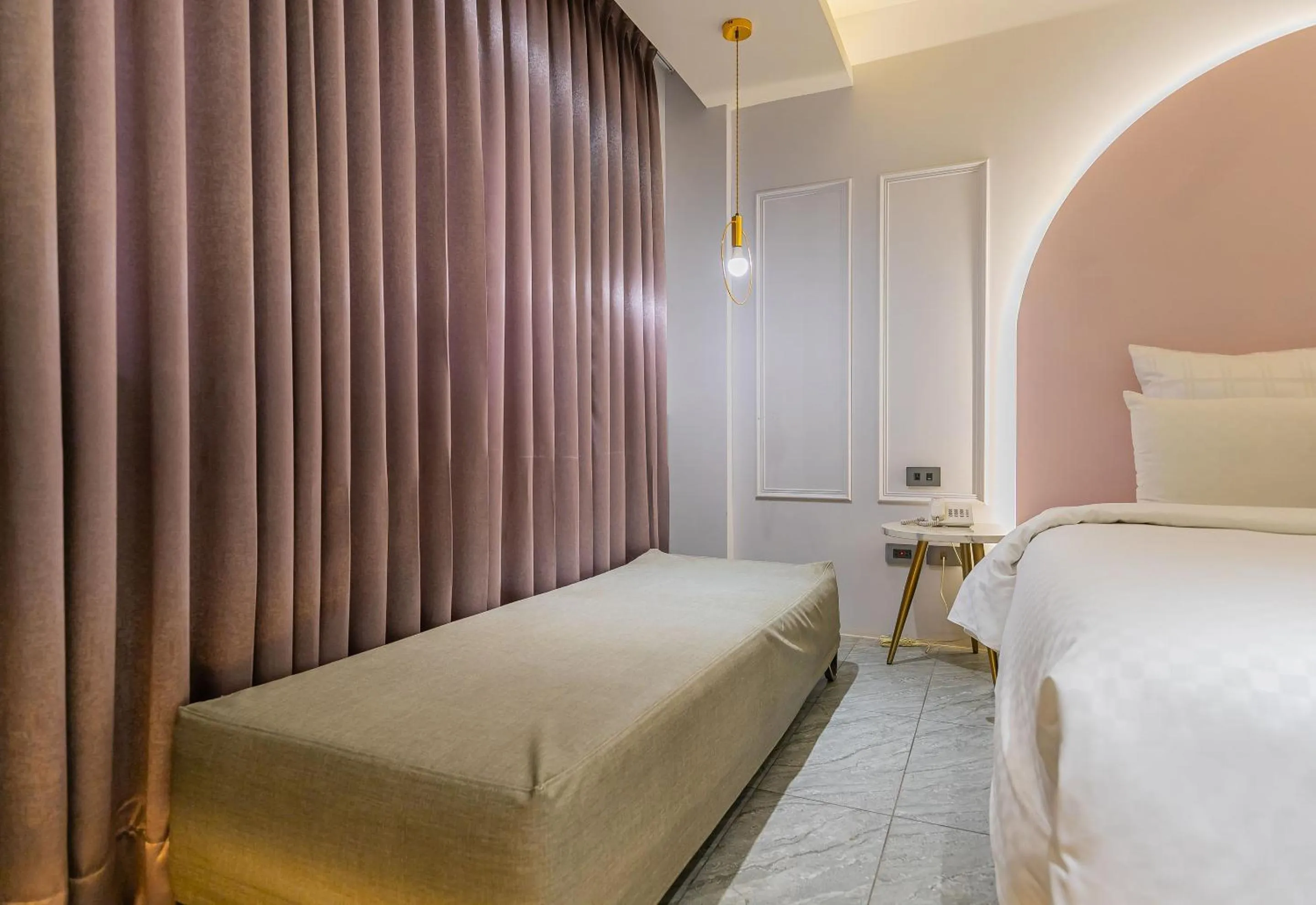 Bed in 里萊行旅 - Lilai Motel