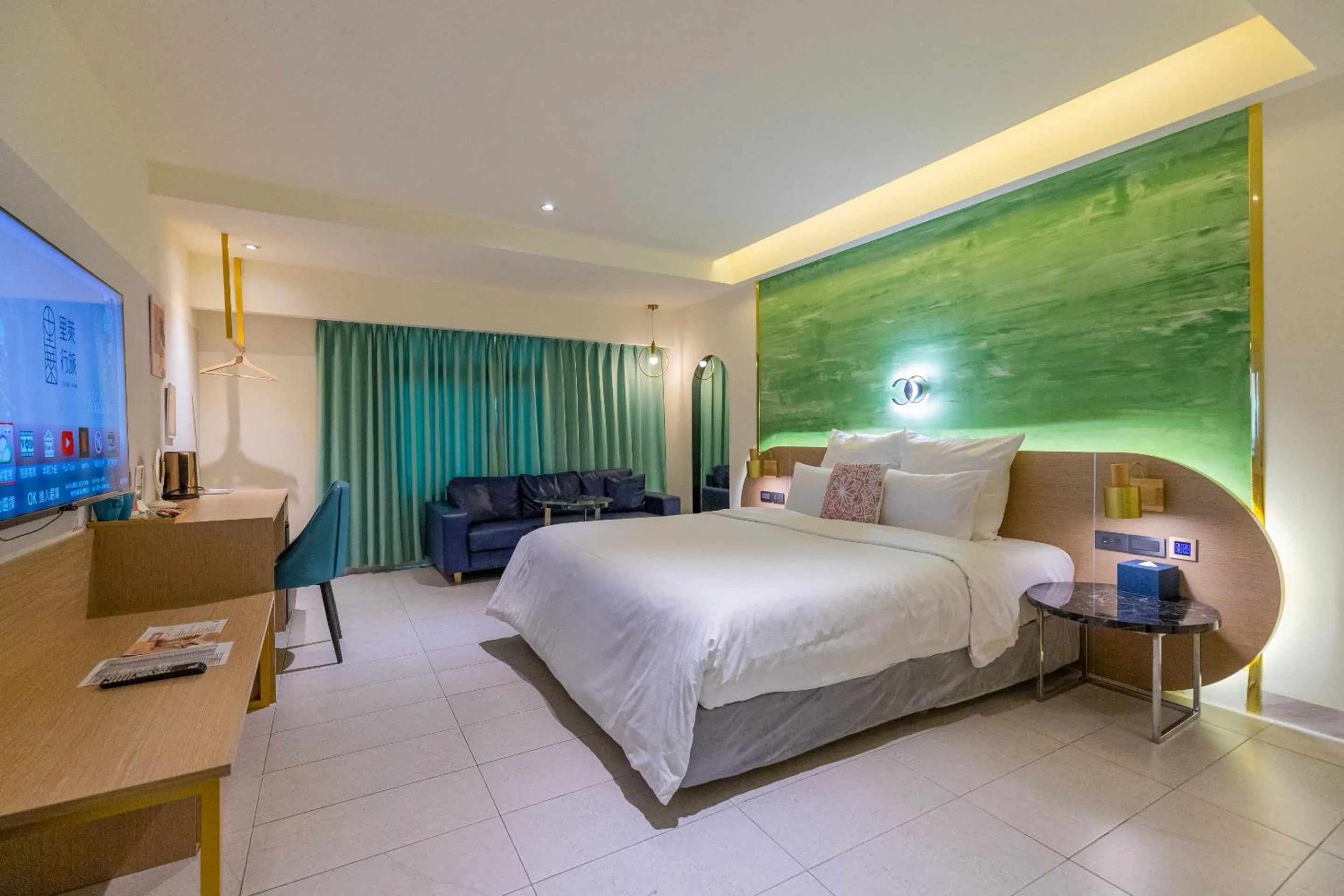 Bed in 里萊行旅 - Lilai Motel