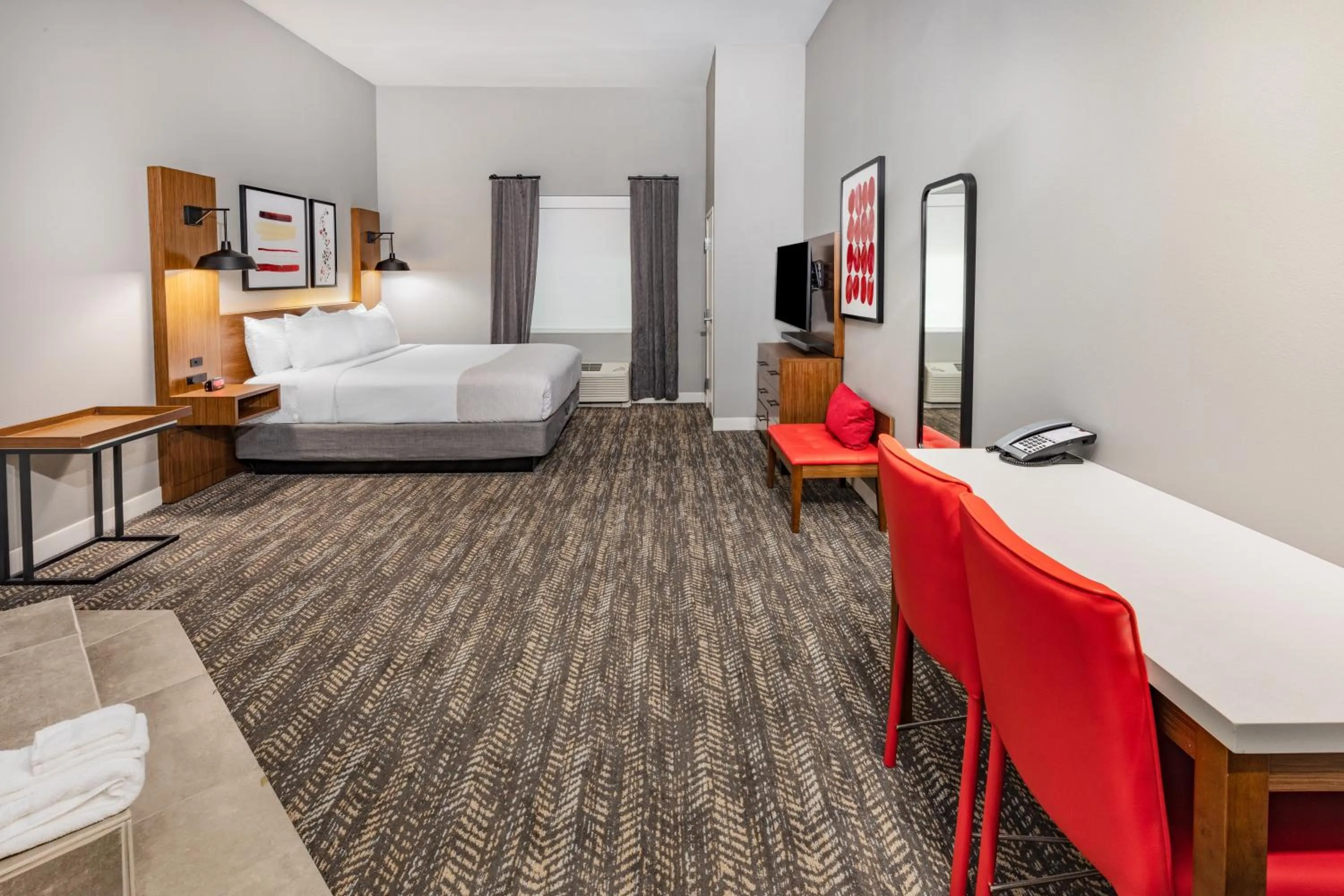 Bedroom, Bed in Hawthorn Extended Stay by Wyndham Oklahoma City Airport