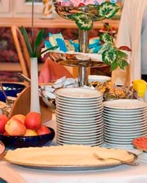 Food and drinks in Hotel Garni Christin