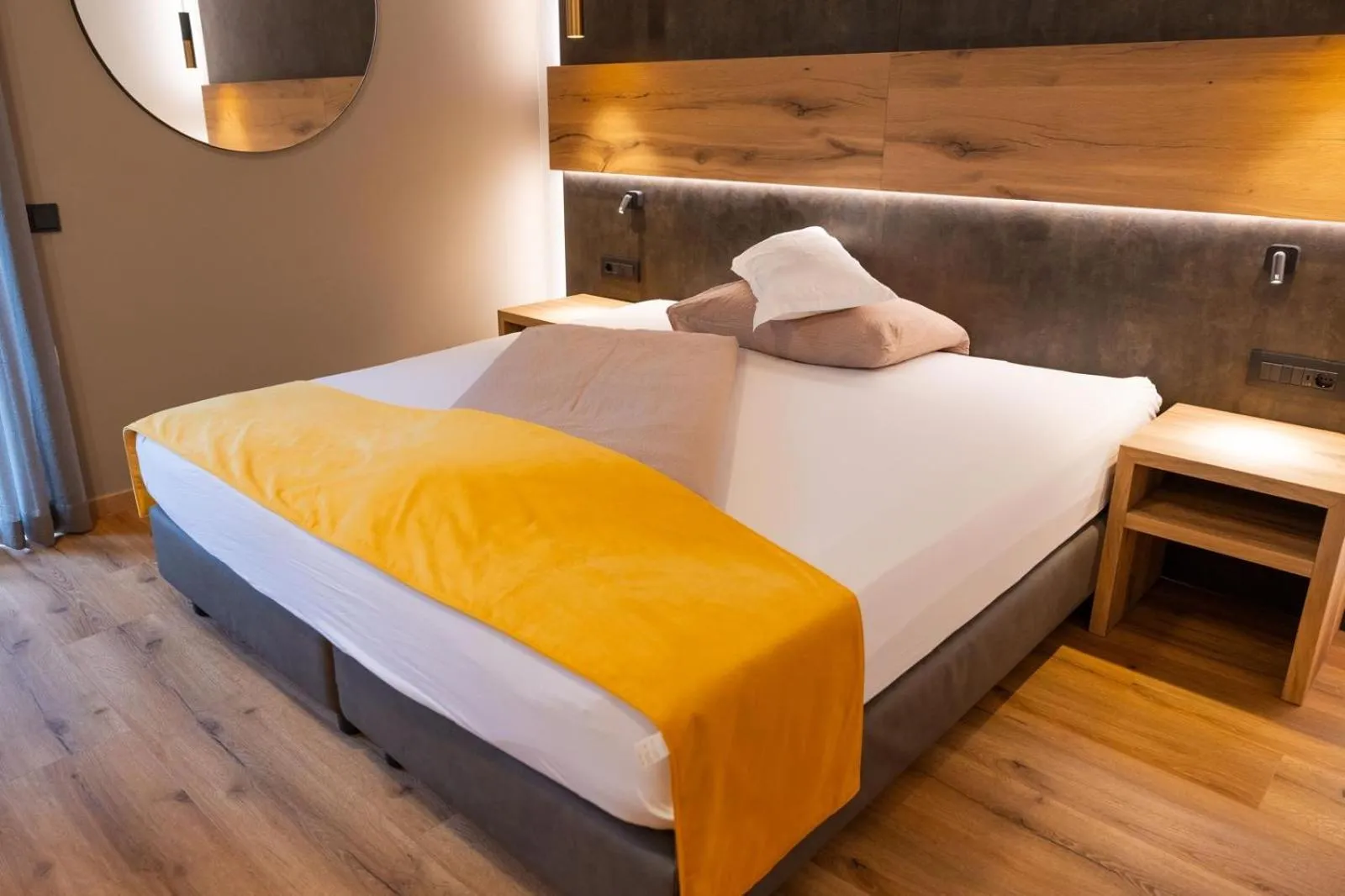 Bed in Hotel Garni Christin