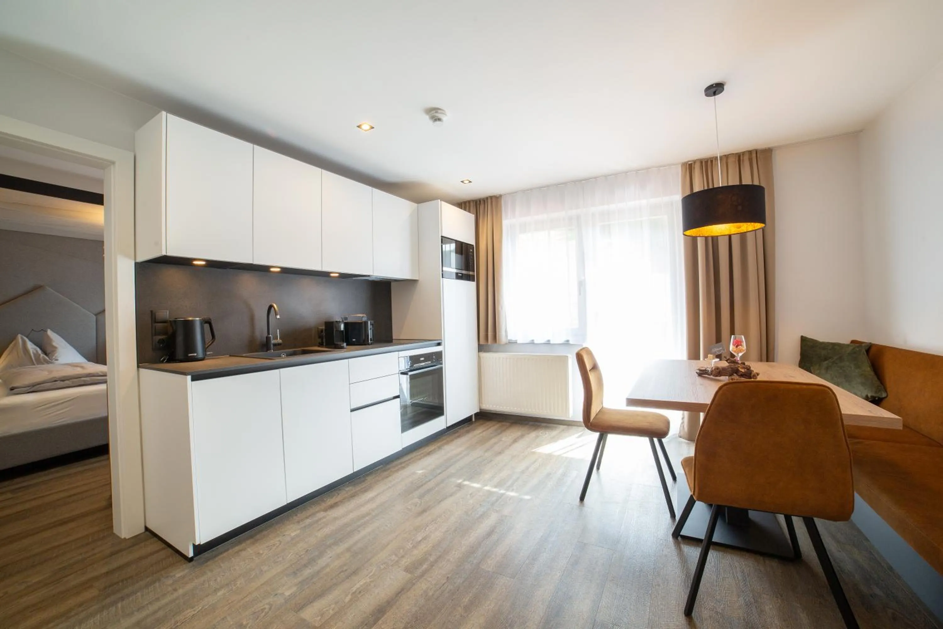 Dining area in Hotel Alpenblick