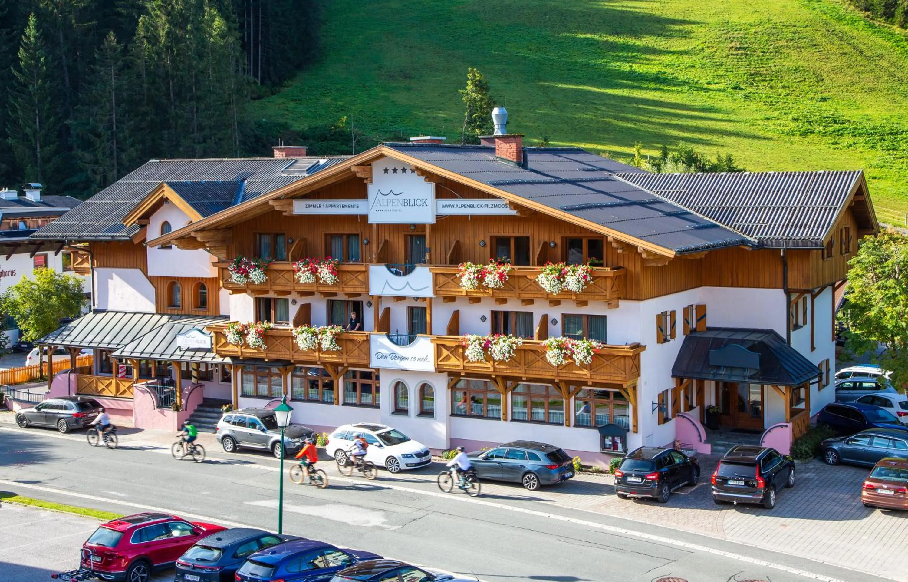 Property building in Hotel Alpenblick