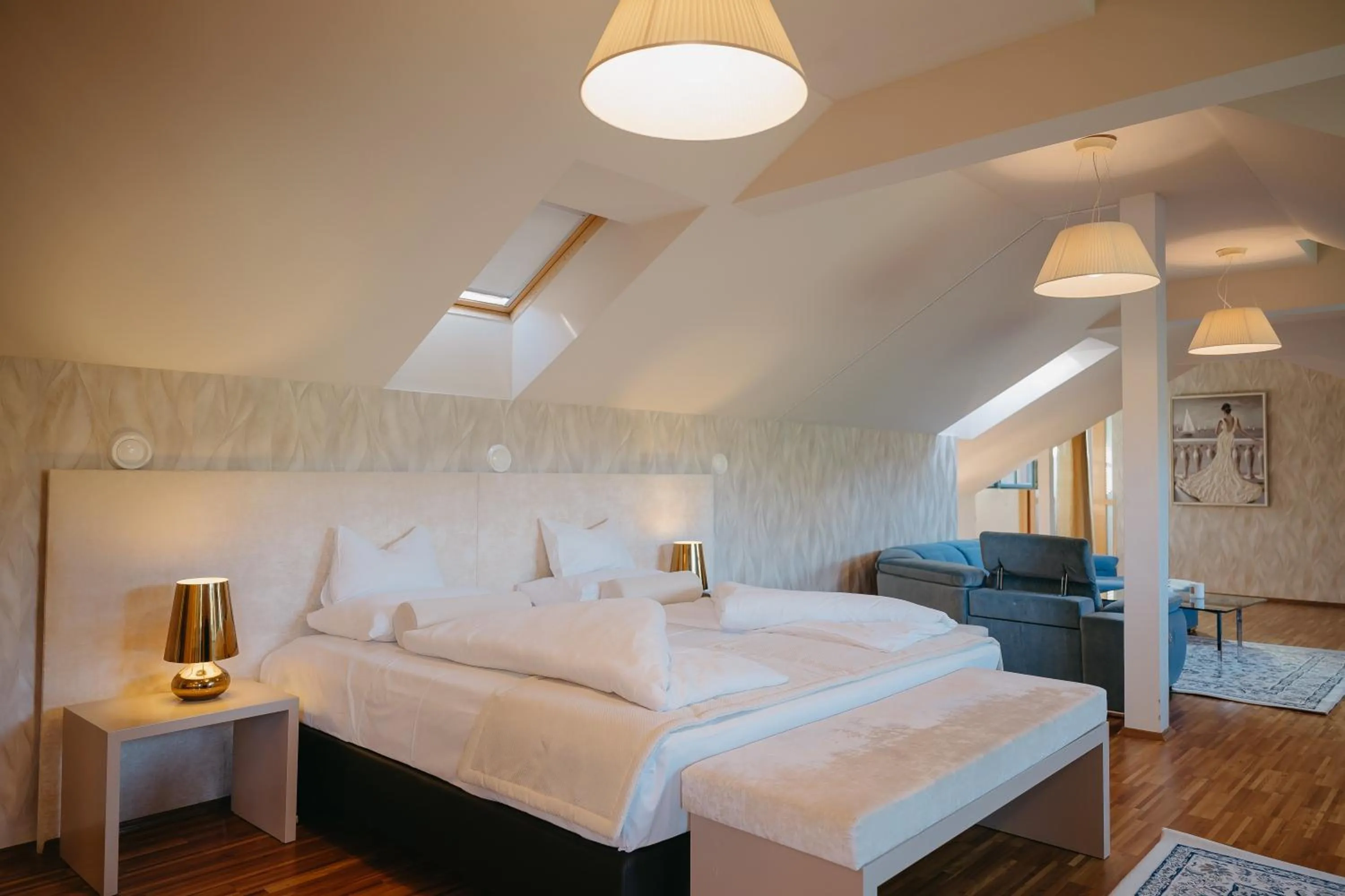 Living room, Bed in Hotel Albizia