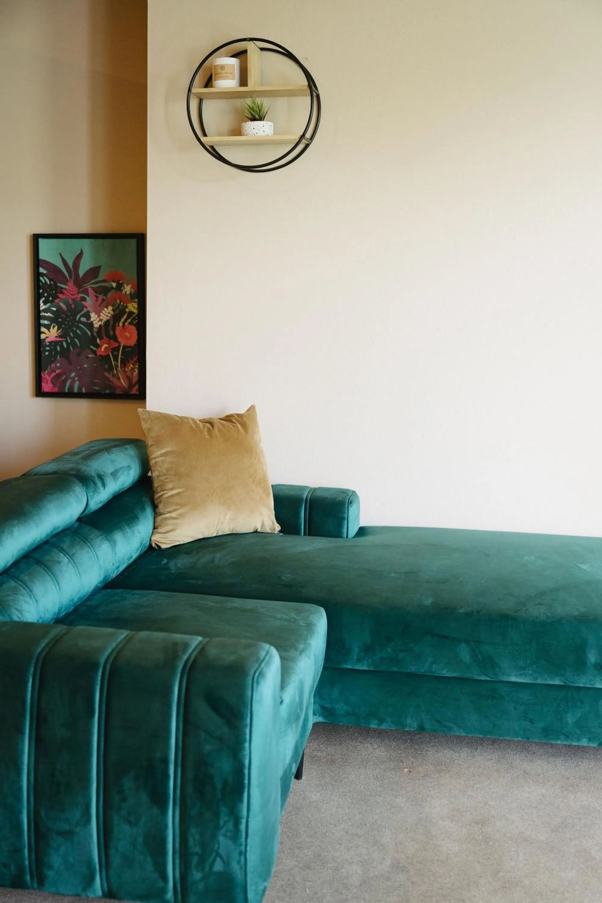 Seating area in Hotel Albizia