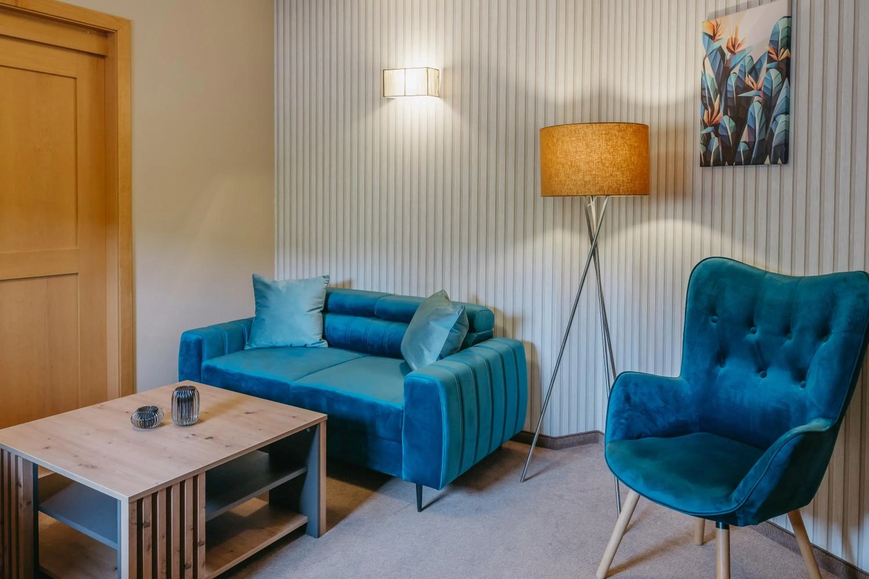 Seating area in Hotel Albizia