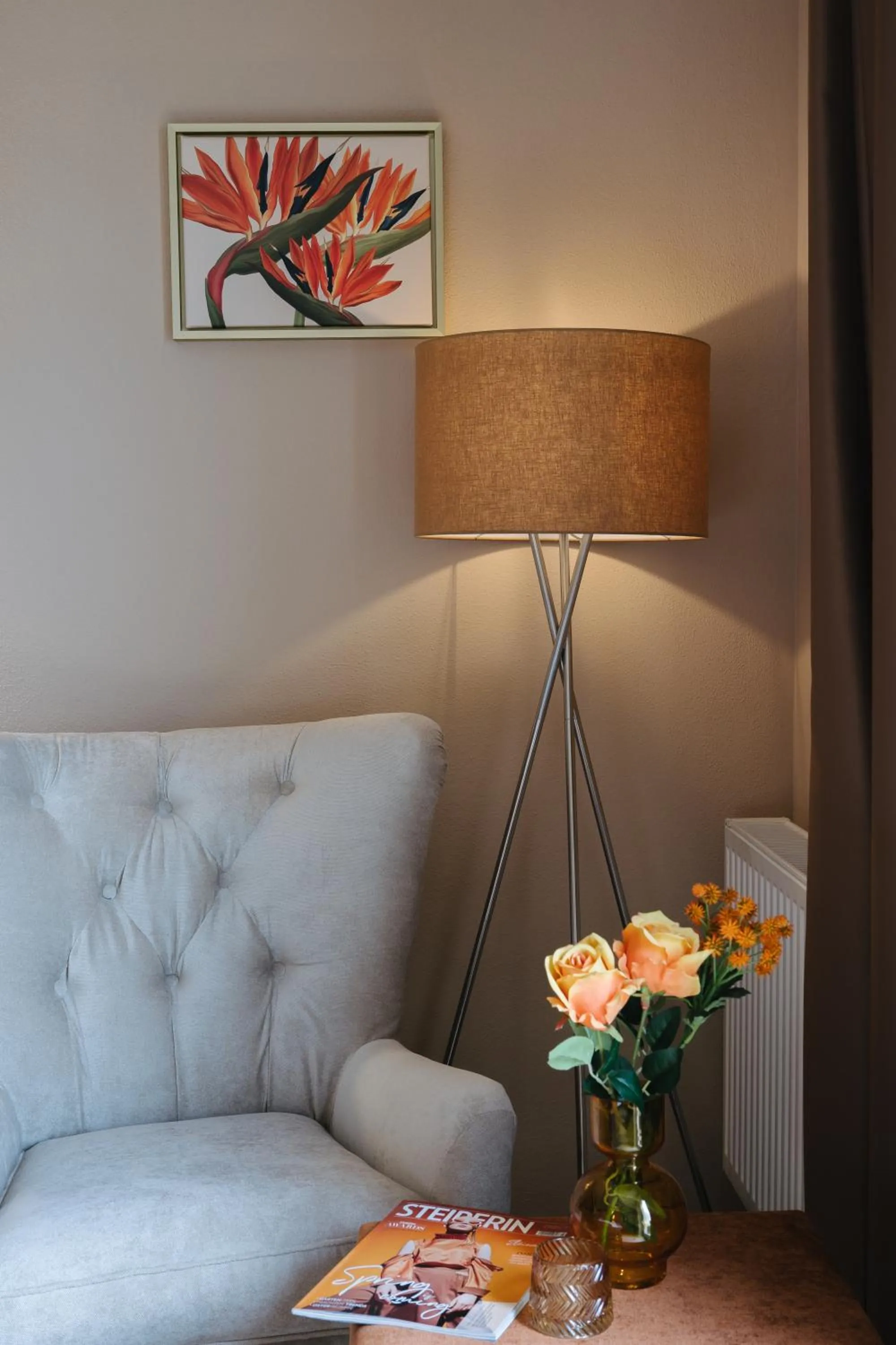 Decorative detail in Hotel Albizia