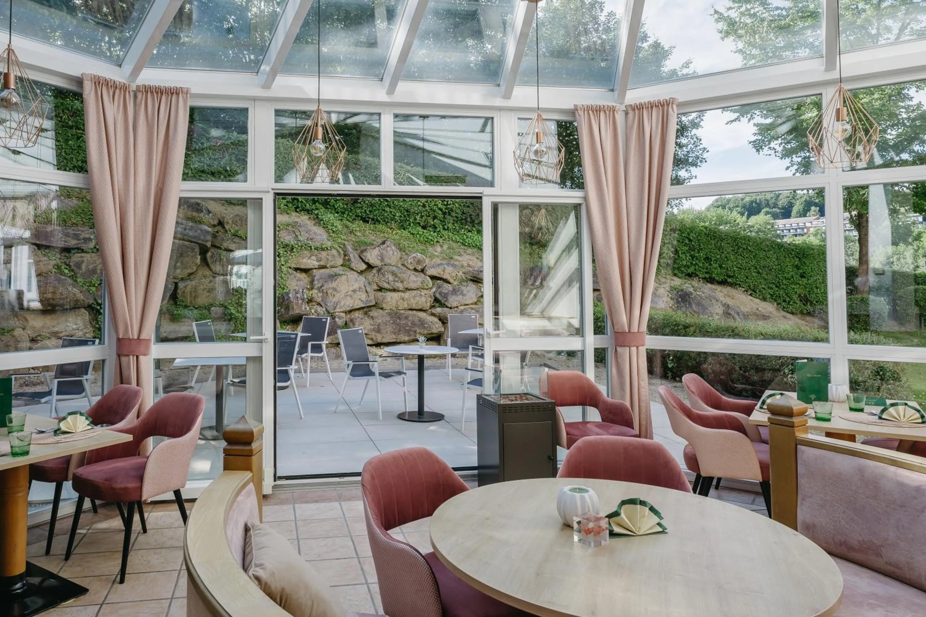 Patio in Hotel Albizia