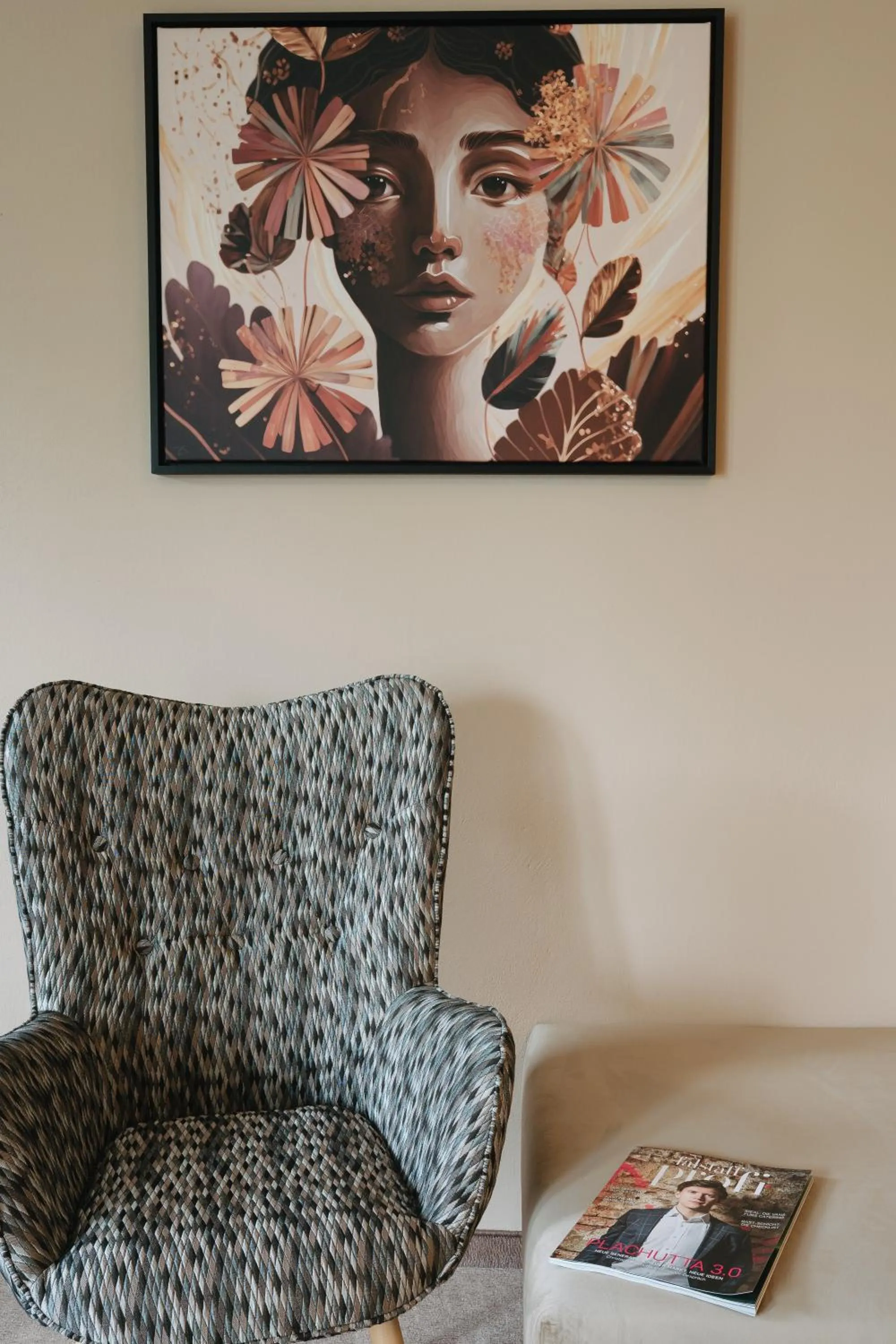 Decorative detail in Hotel Albizia