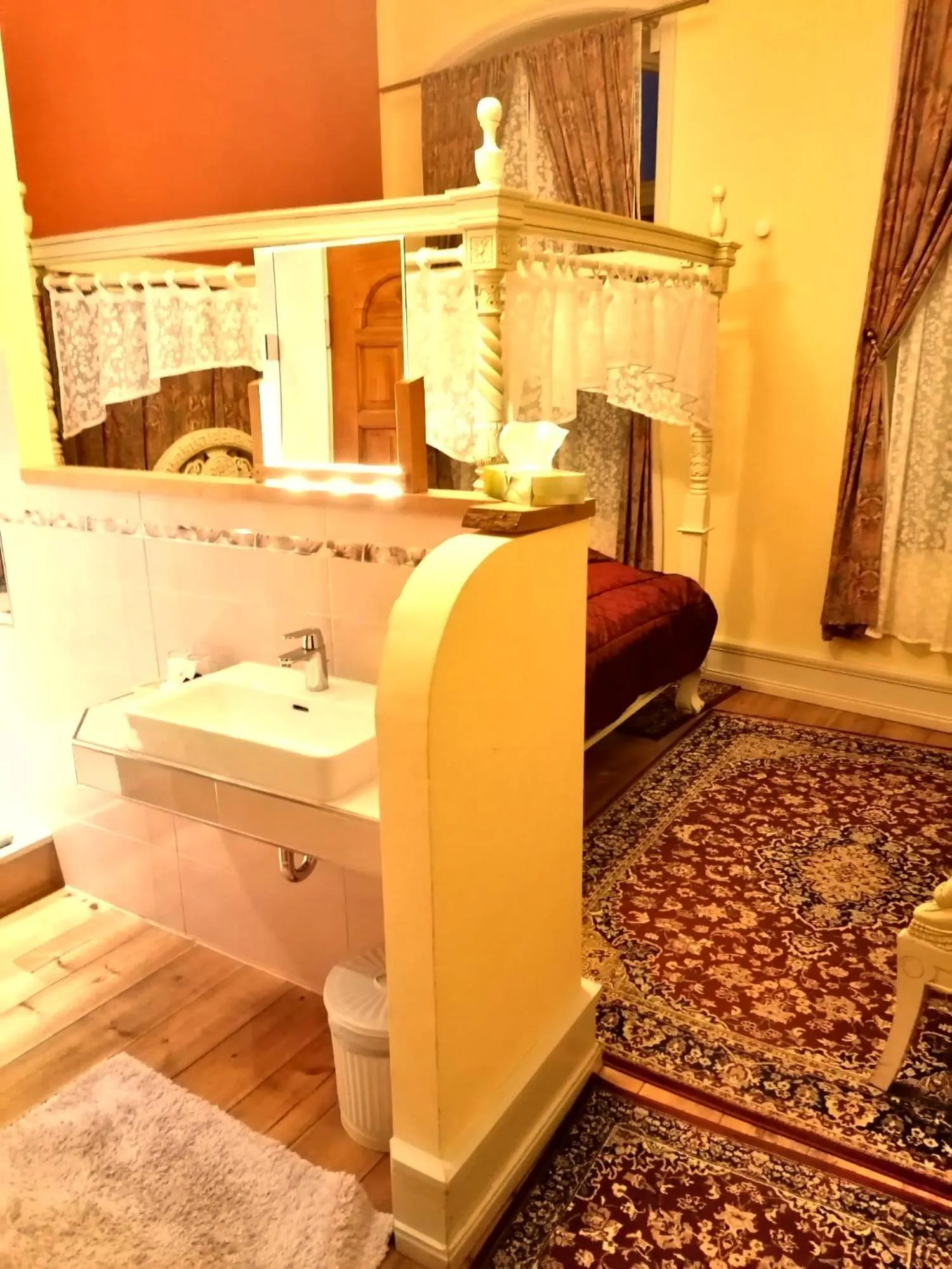 Photo of the whole room, Bed in Hotel Denkmal 13 Wismar