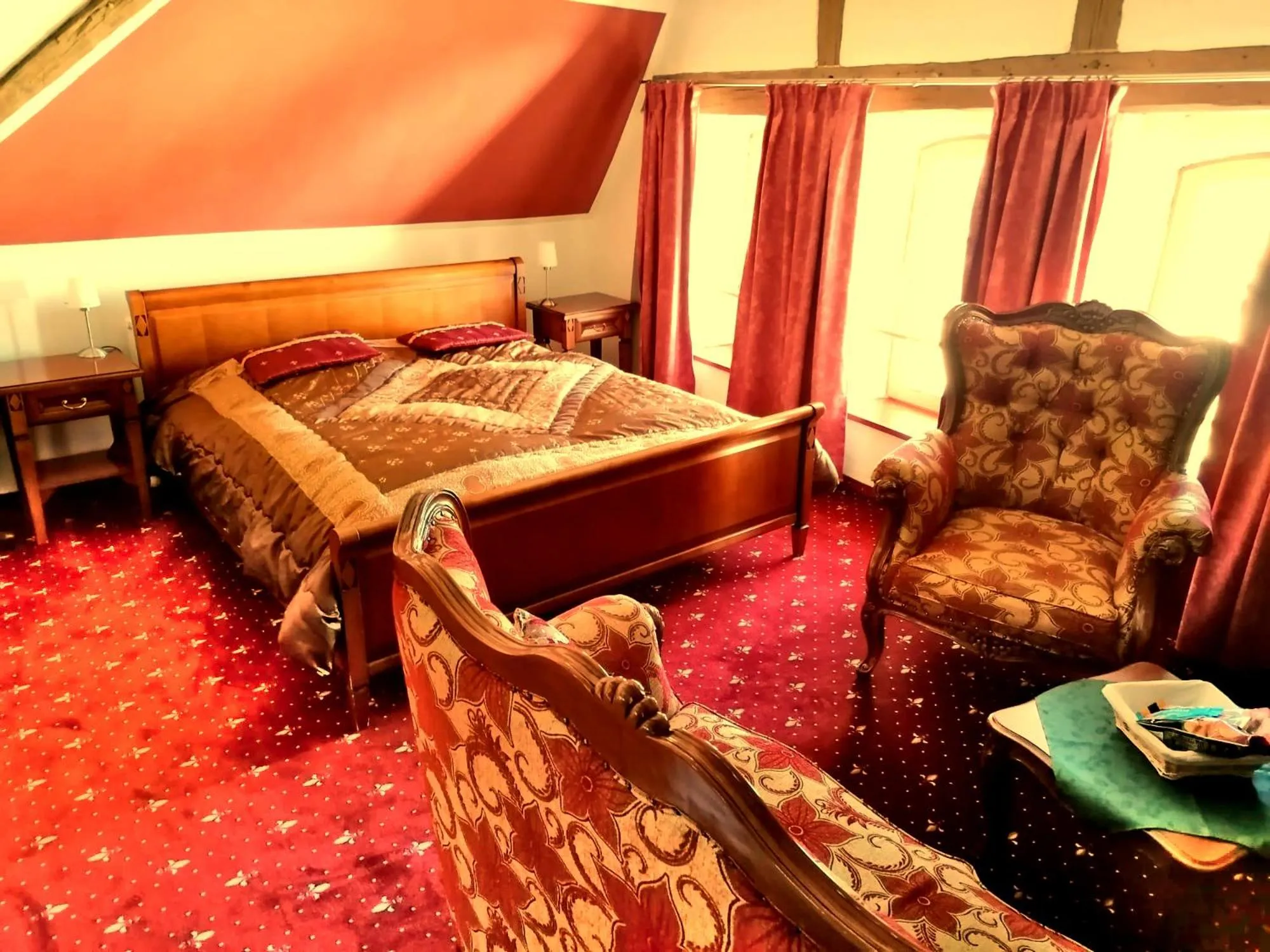 Photo of the whole room, Bed in Hotel Denkmal 13 Wismar