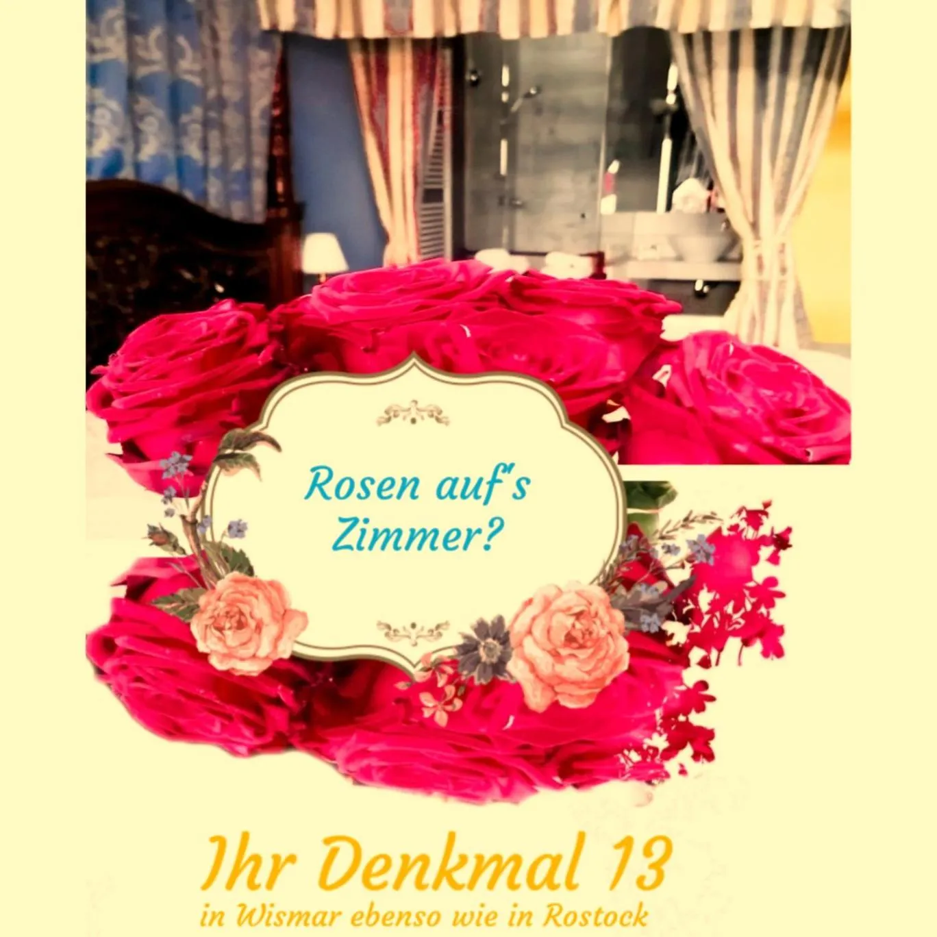 Photo of the whole room in Hotel Denkmal 13 Wismar