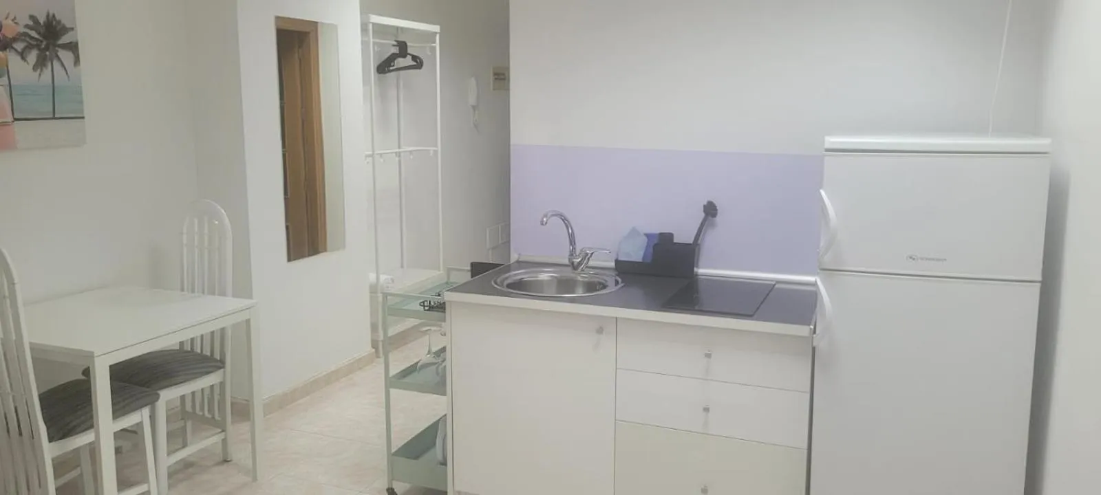 Kitchen or kitchenette in Sabbia Suites Arrecifeando