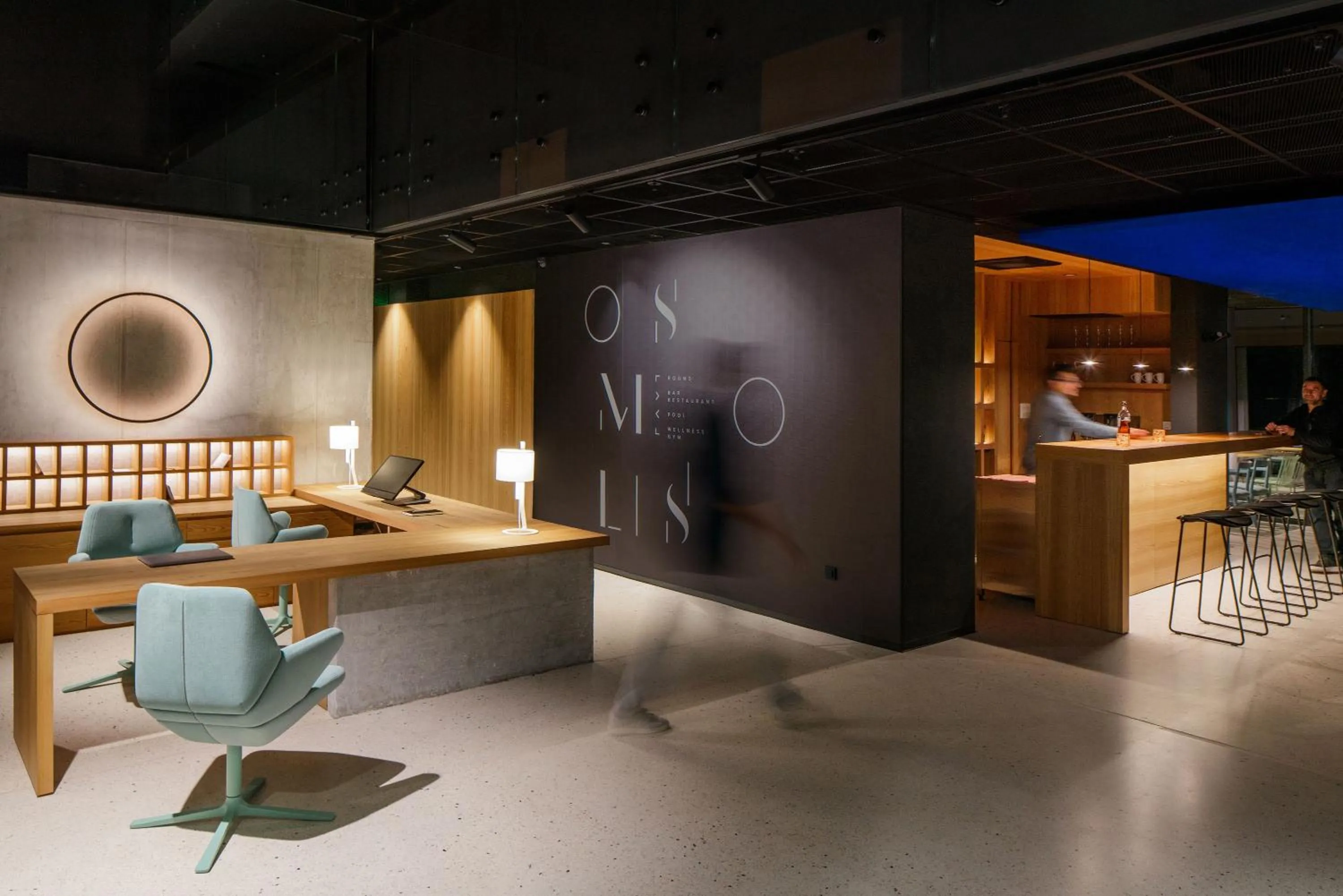 Lobby or reception in Hotel Osmolis